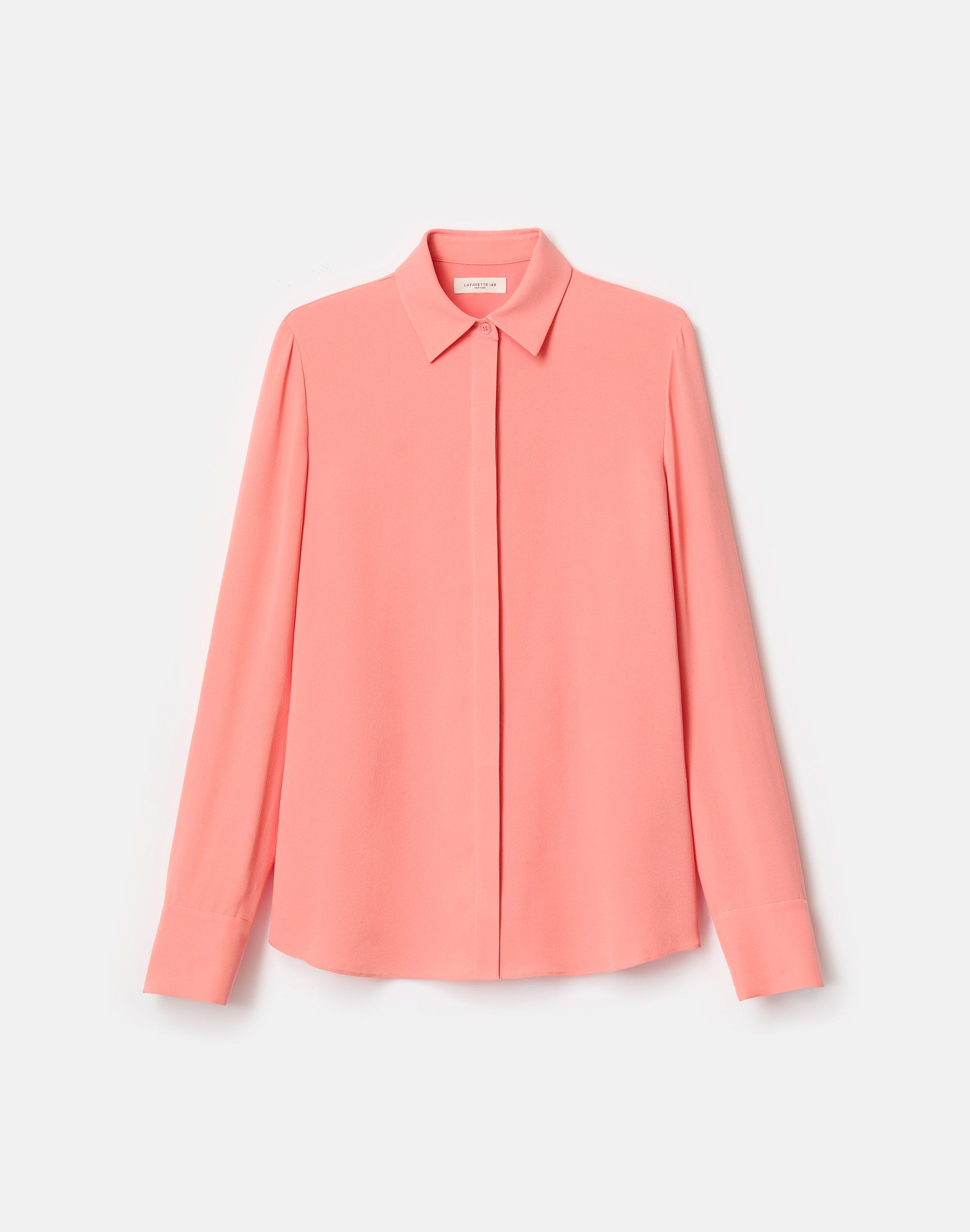 Silk Georgette Button Blouse