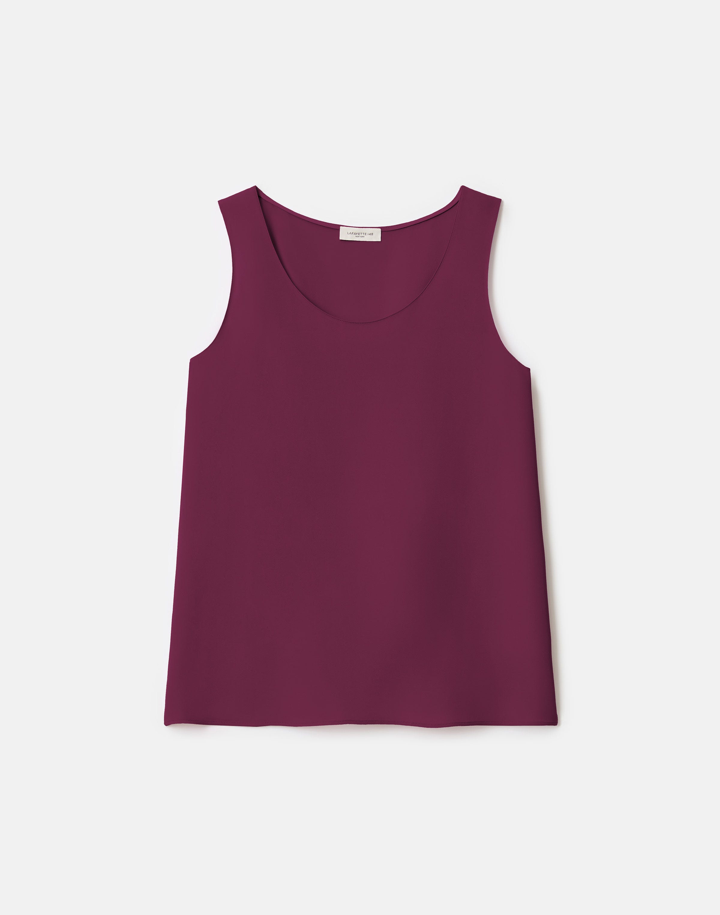 Silk Double Georgette Sleeveless Blouse