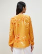 Melba Blouse In Oasis Print Silk