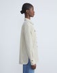Plus-Size Organic Linen Shirt Jacket