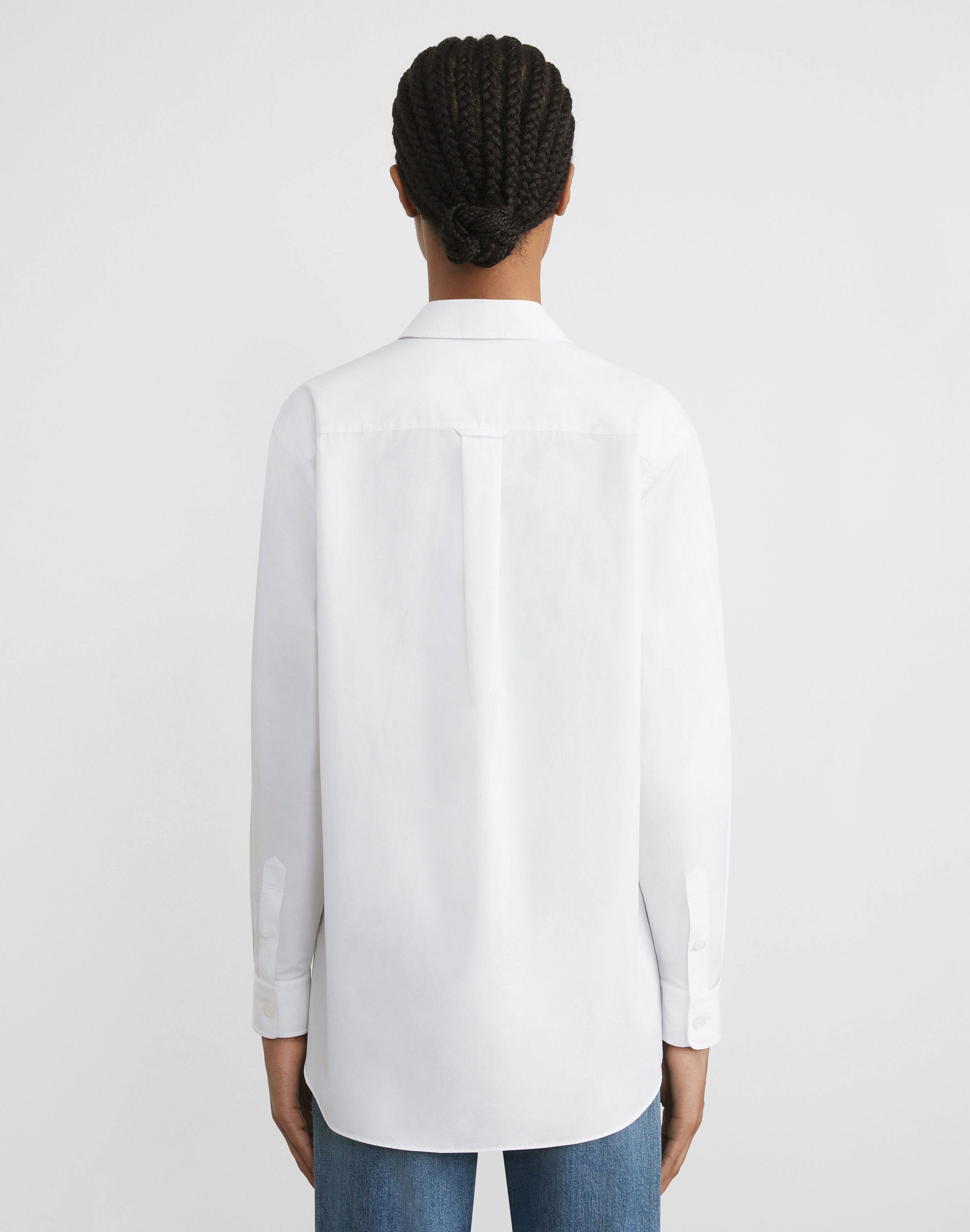 Organic Cotton Poplin Oversized Shirt
