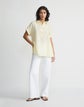 Organic Linen Dolman Polo