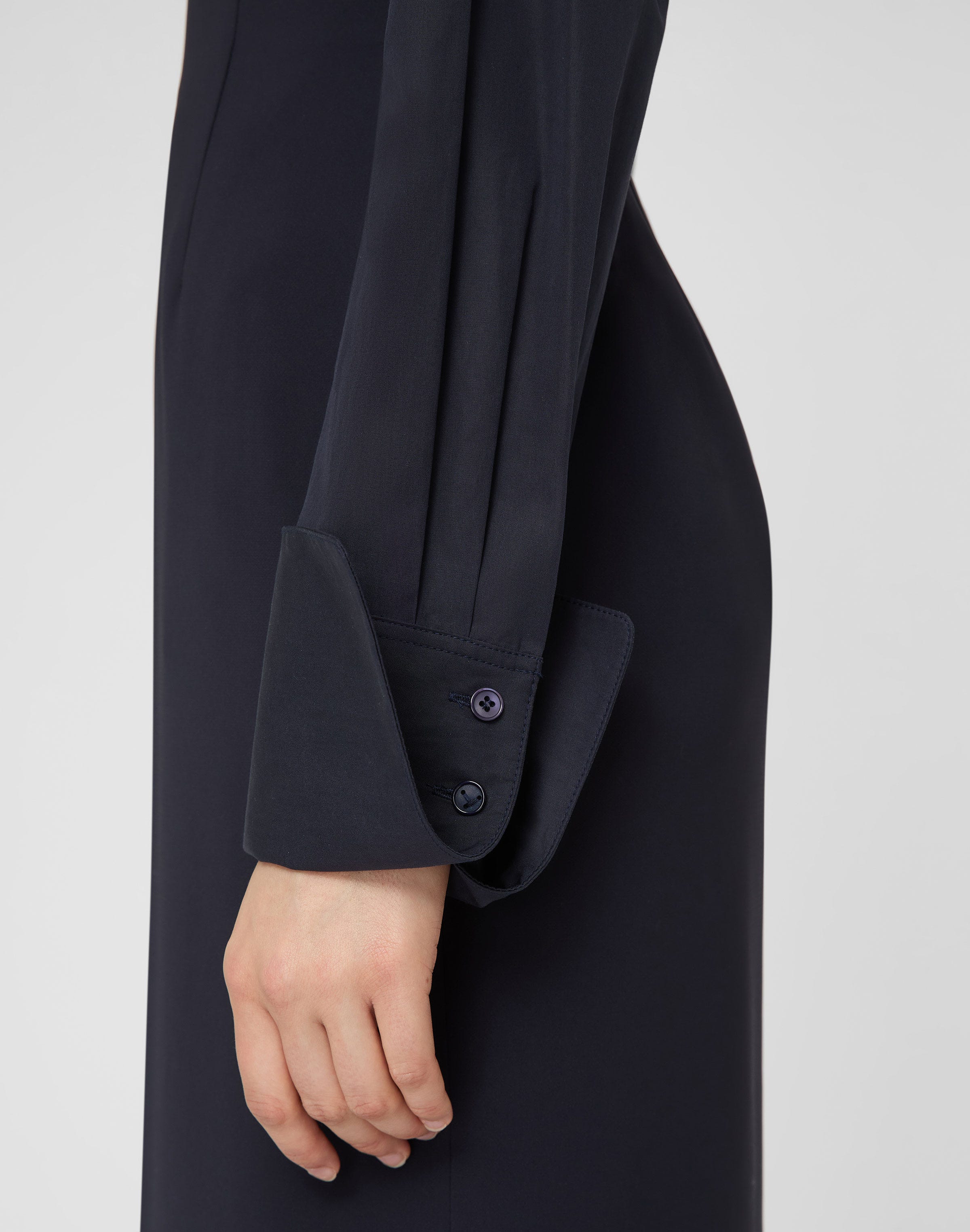 Organic Cotton Poplin Fitted Shirt