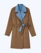McKinnon Reversible Coat In Two-Tone Double Face Wool-Cashmere