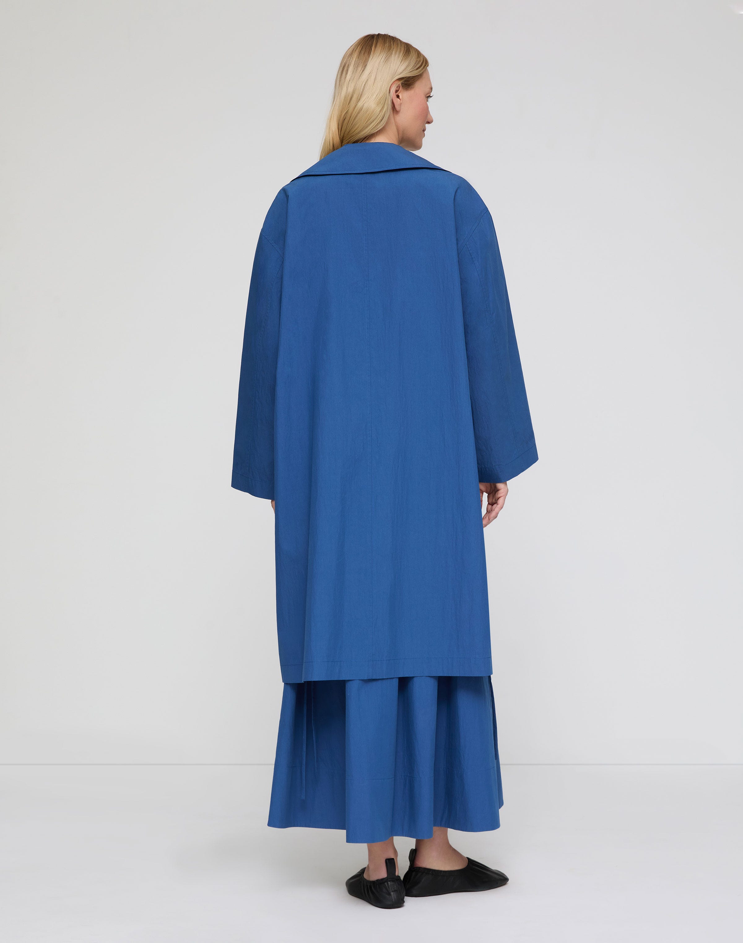 Travel Cotton Oversized Trench Coat