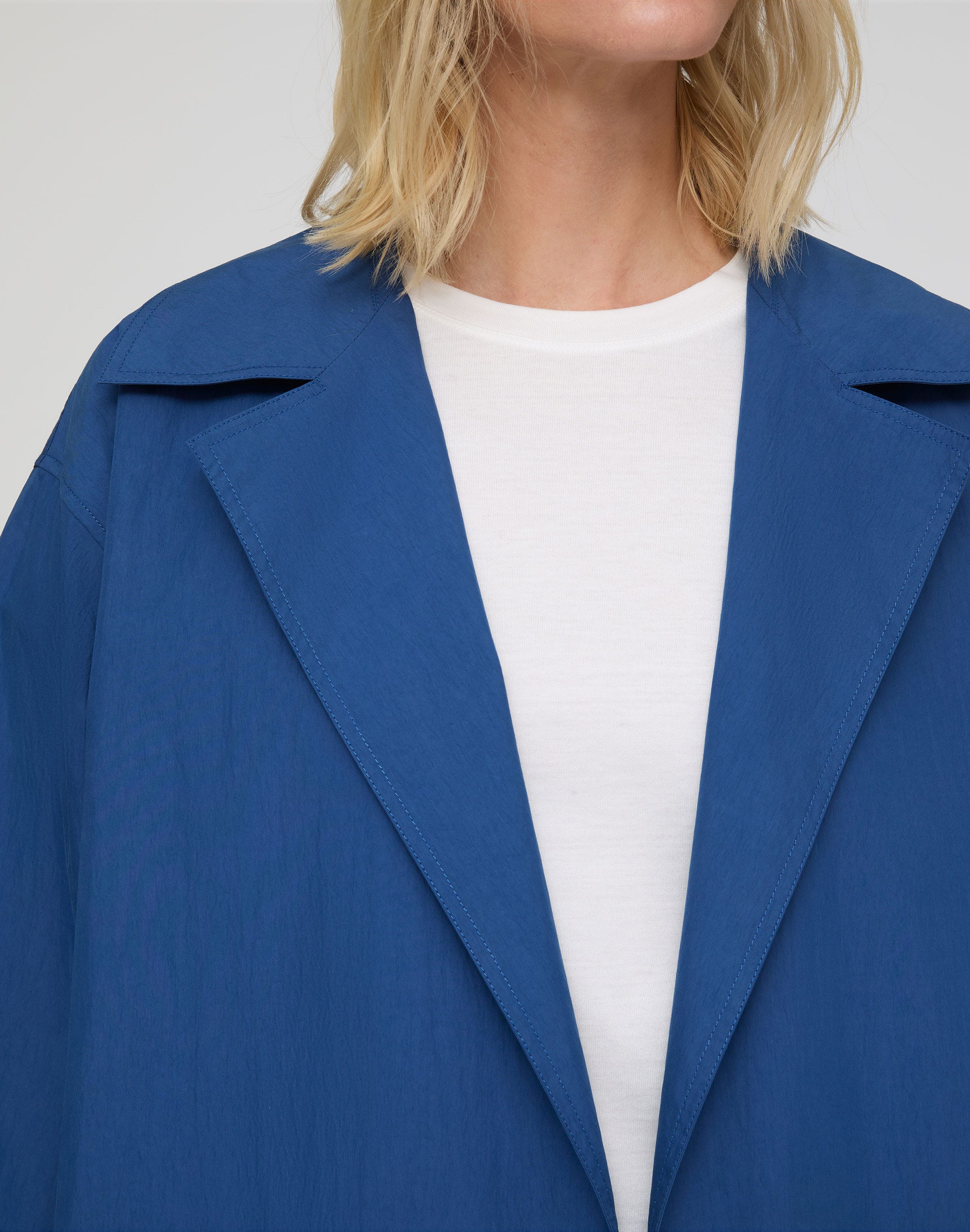 Travel Cotton Oversized Trench Coat