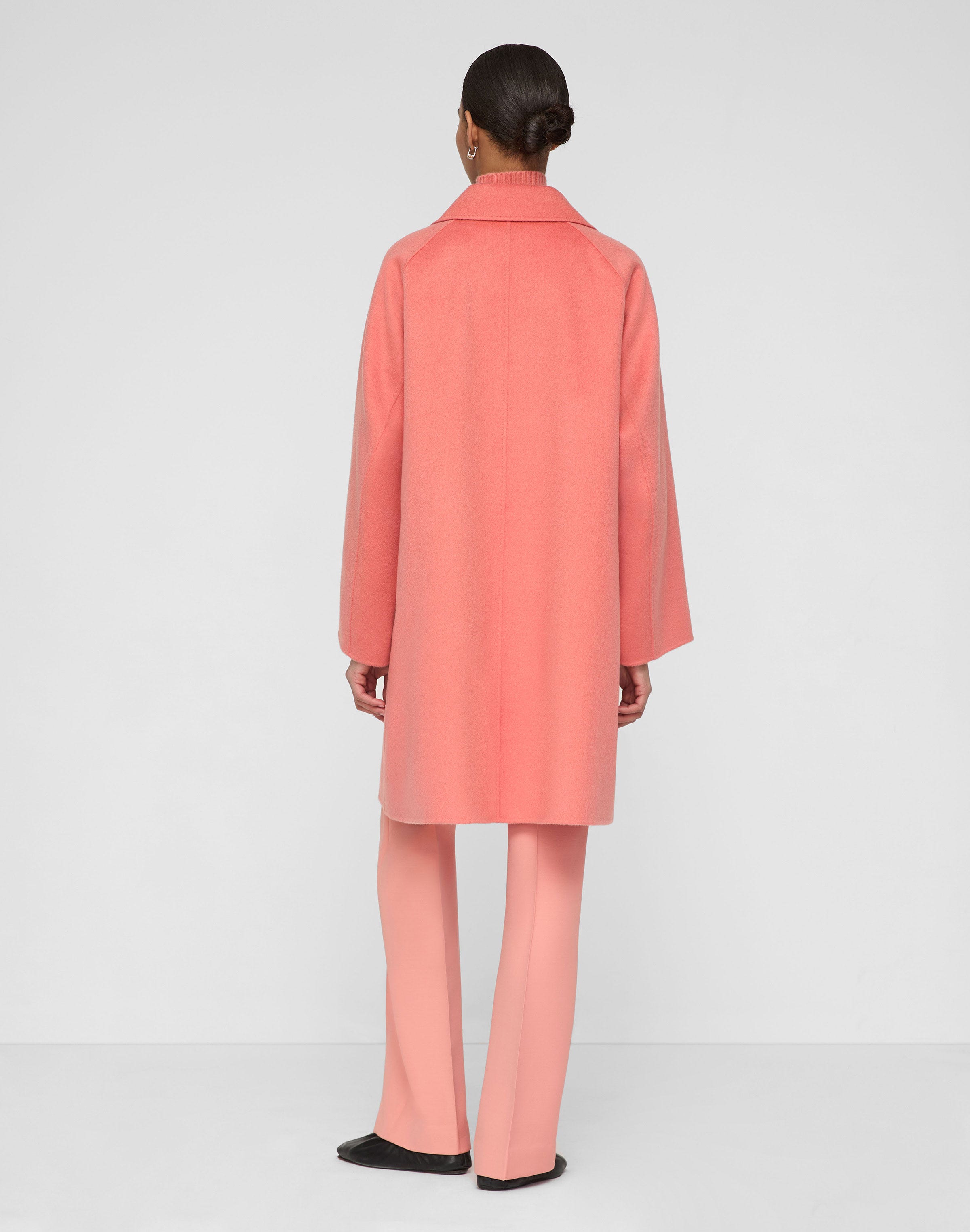 Cashmere Double Face Oversized Car Coat