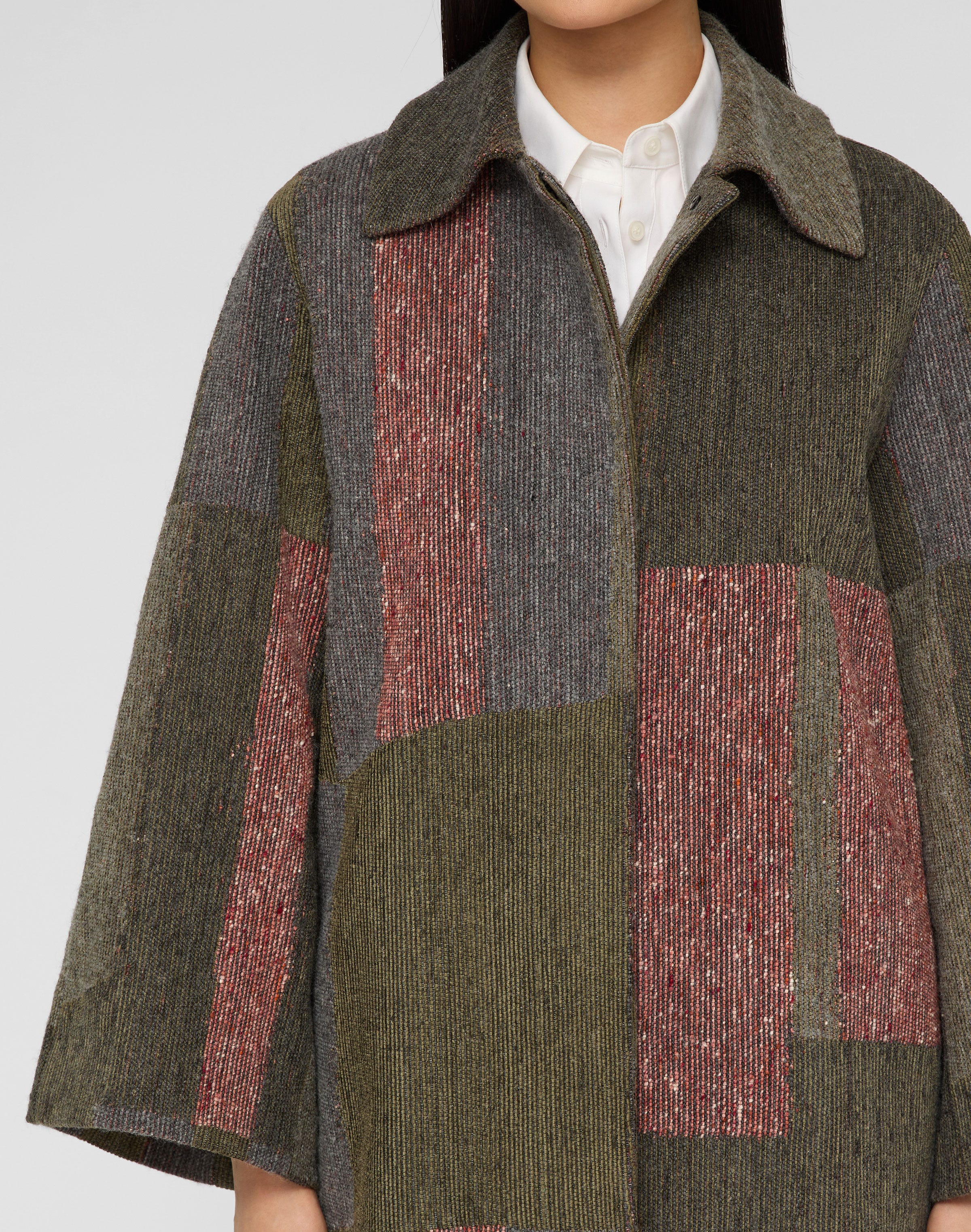 Fragment Jacquard Car Coat