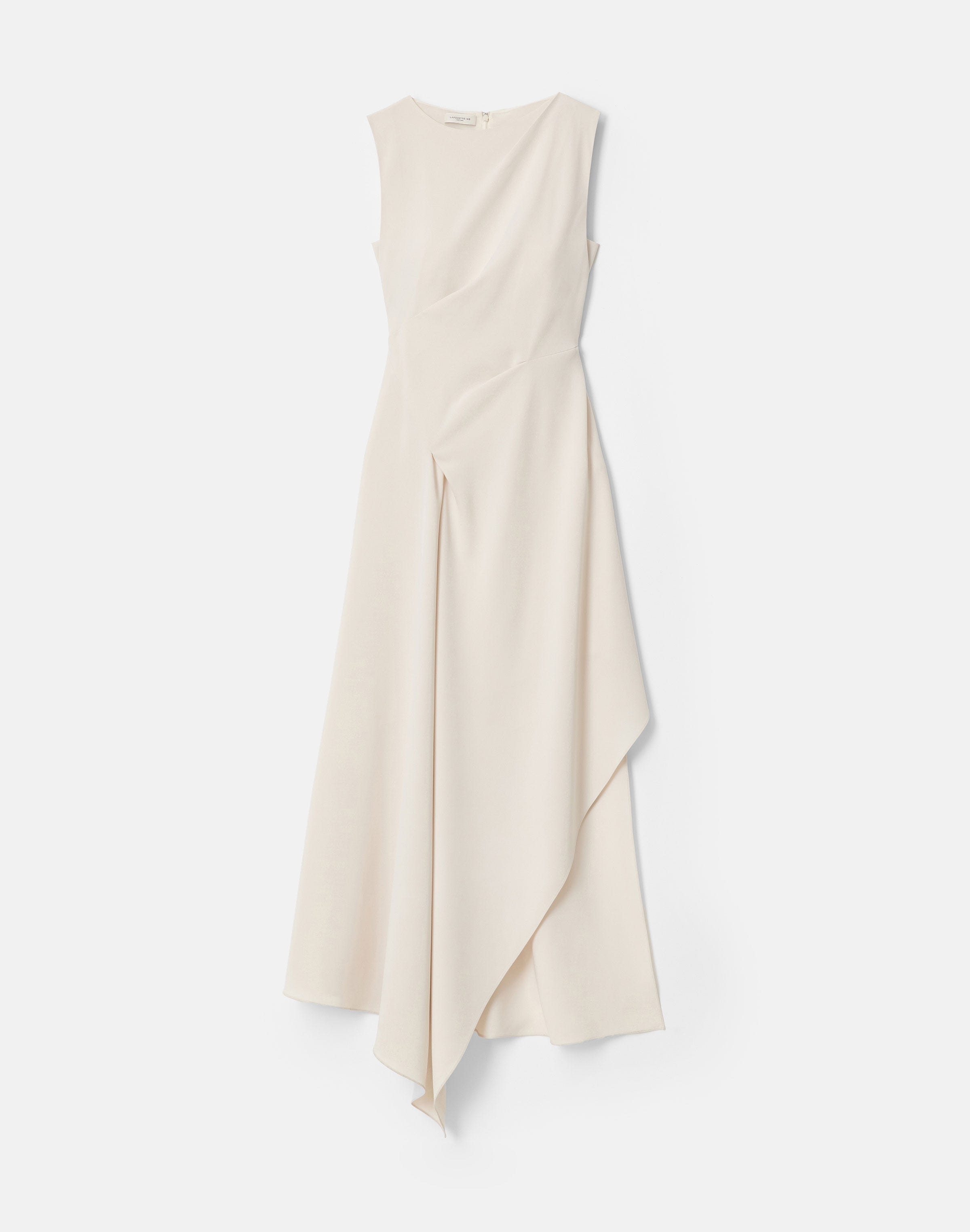 Responsible Finesse Crepe Sleeveless Maxi Dress