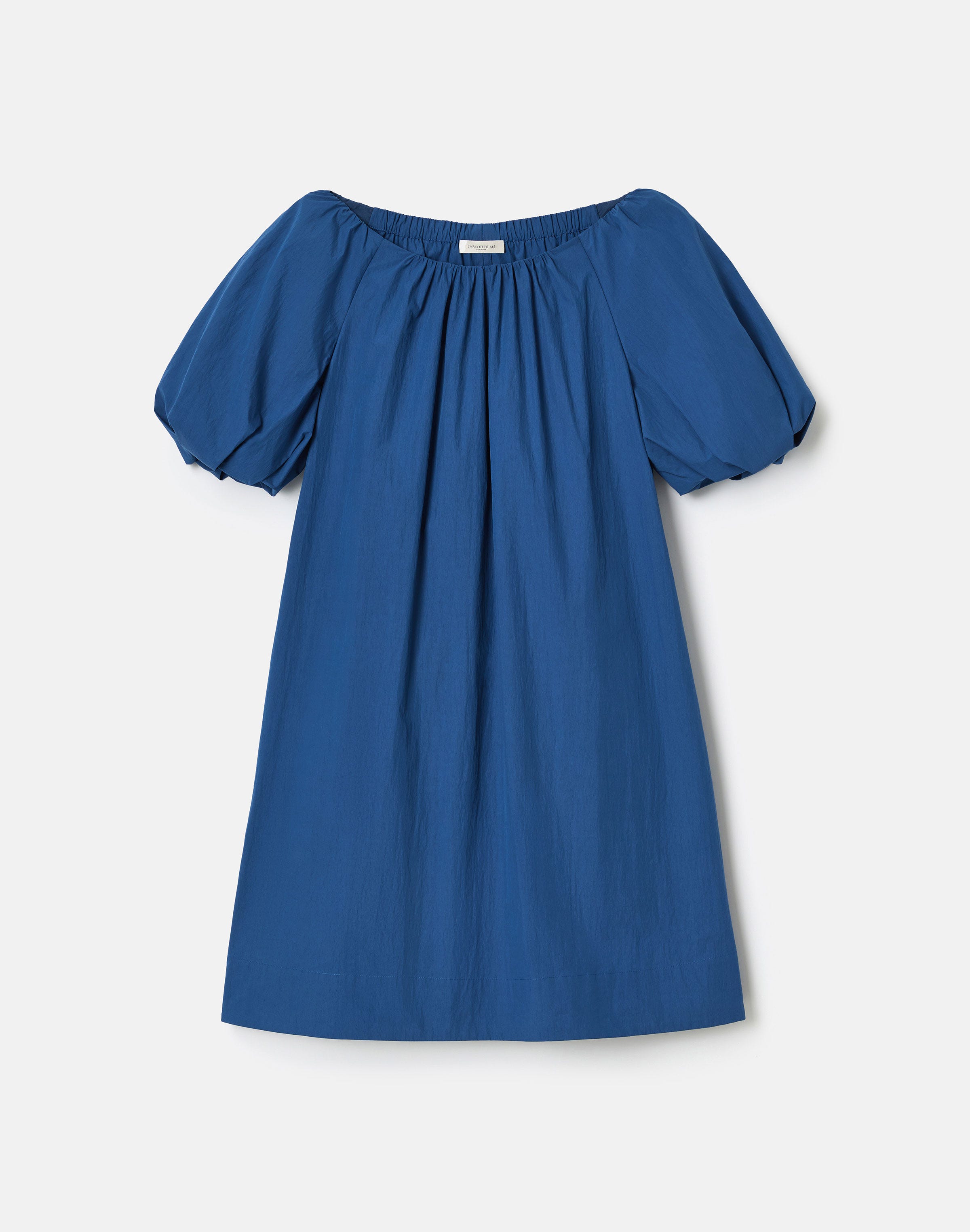 Travel Cotton Gathered Neckline Dress