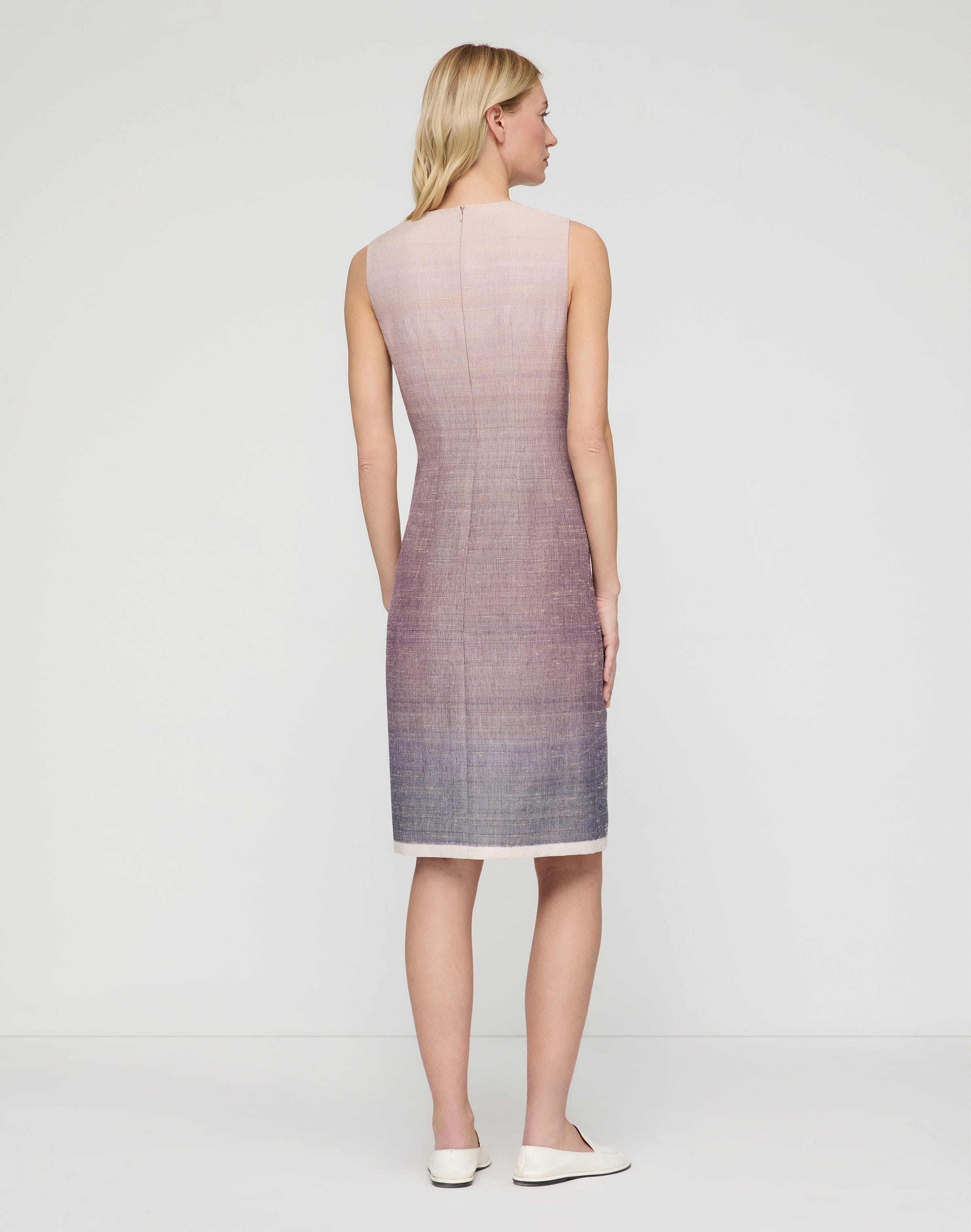 Ombré Midi Sheath Dress