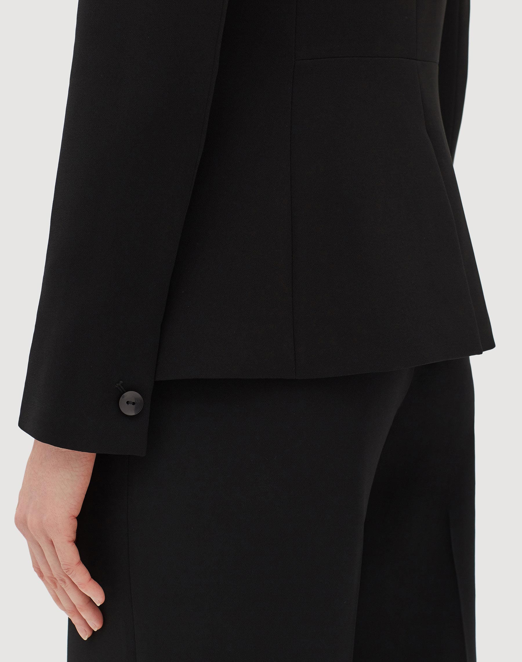 Finesse Crepe Lyndon Blazer | Lafayette 148 NY Outlet