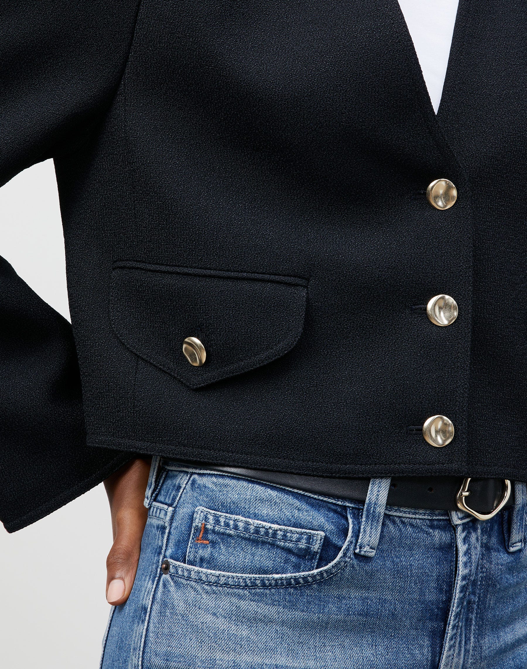Italian Crepe BouclÉ Edie Jacket