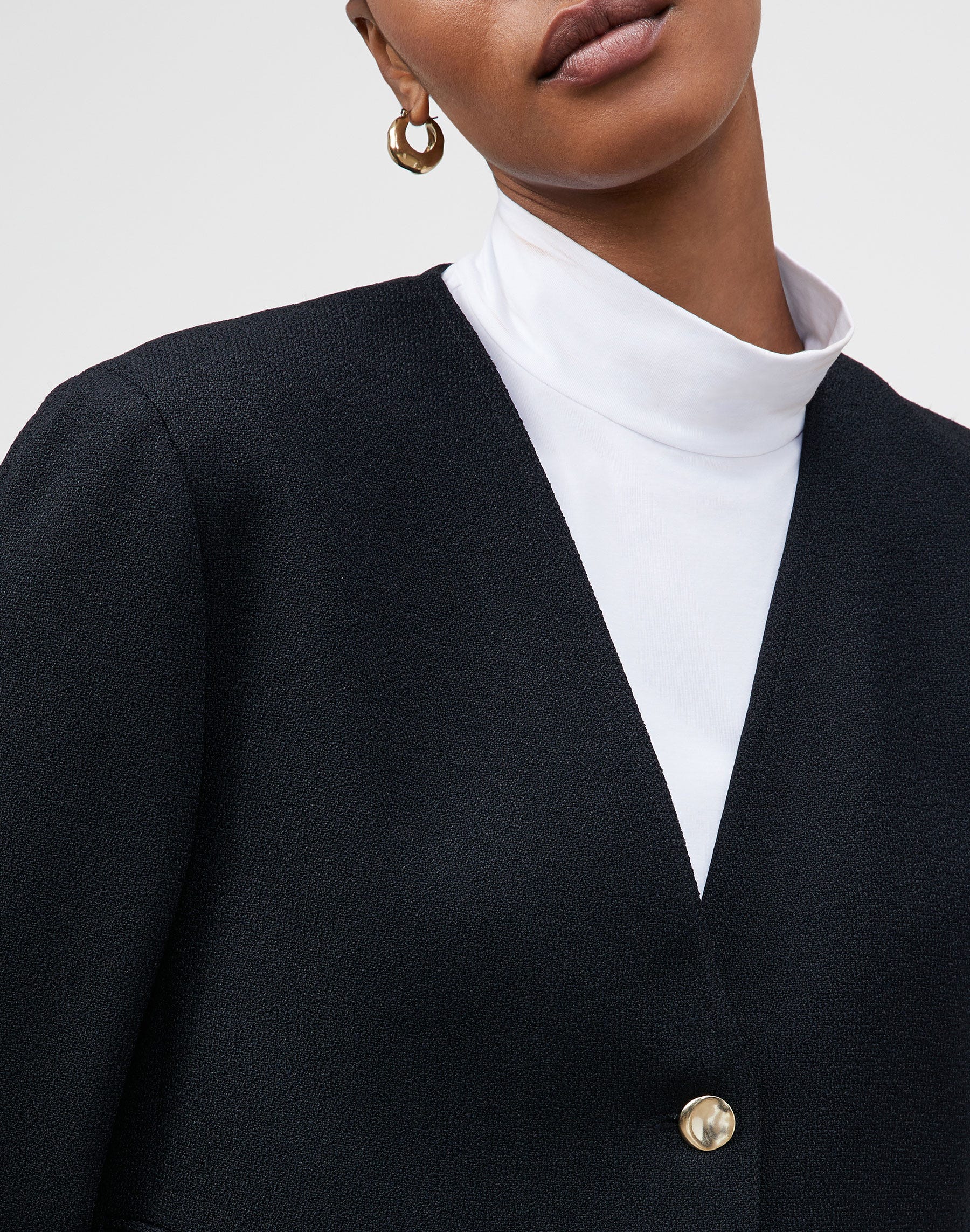 Italian Crepe BouclÉ Edie Jacket