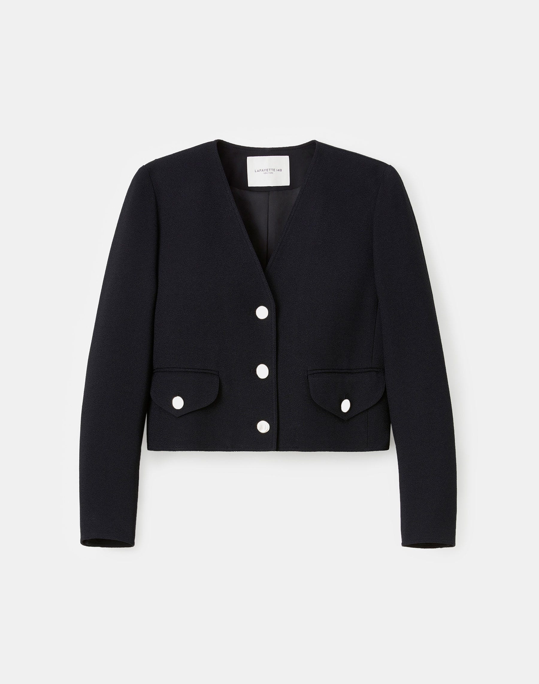 Italian Crepe BouclÉ Edie Jacket