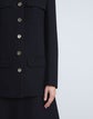 Responsible Wool Nouveau Crepe Pocket Tailored Jacket