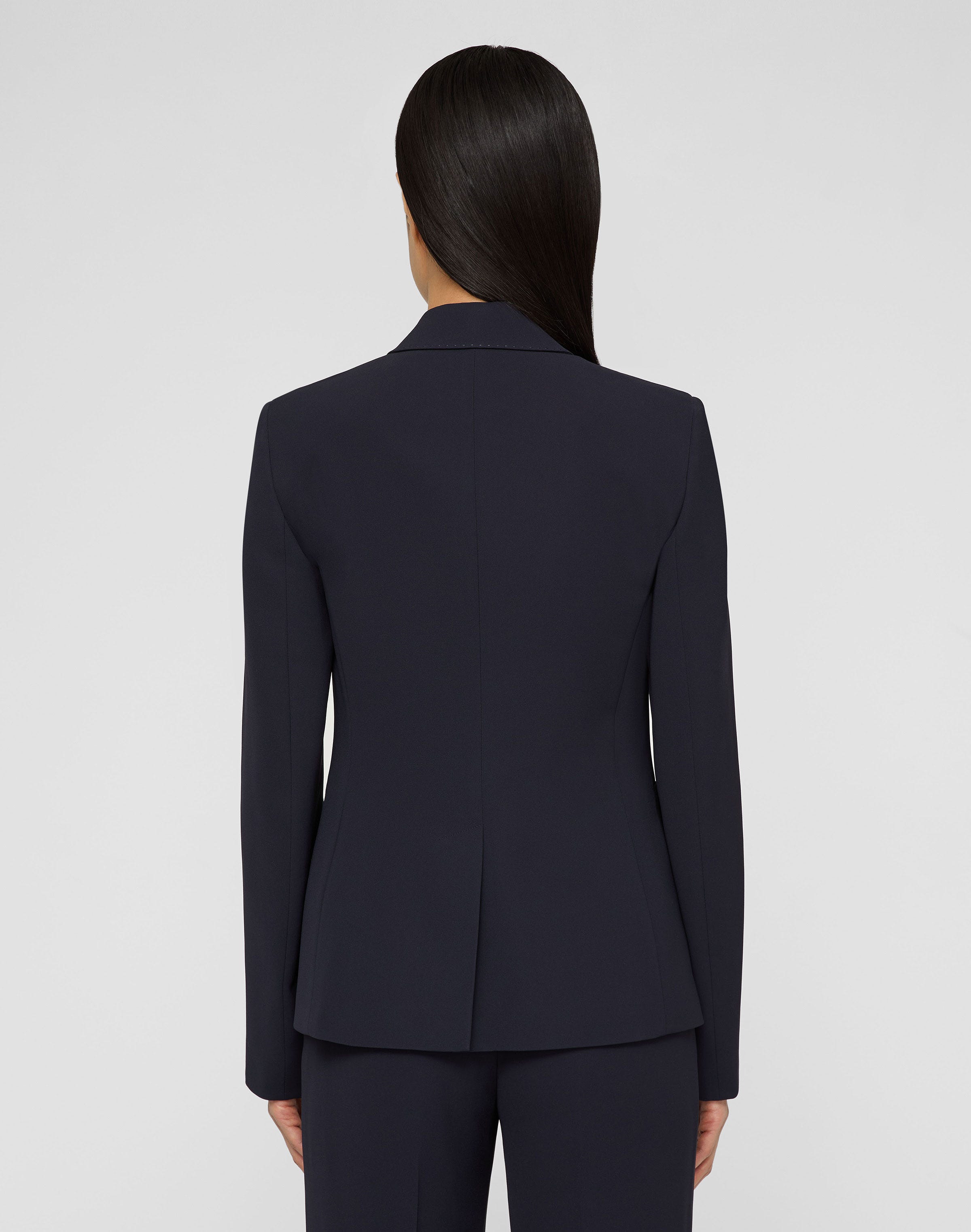 Responsible Finesse Crepe Double Breasted Blazer