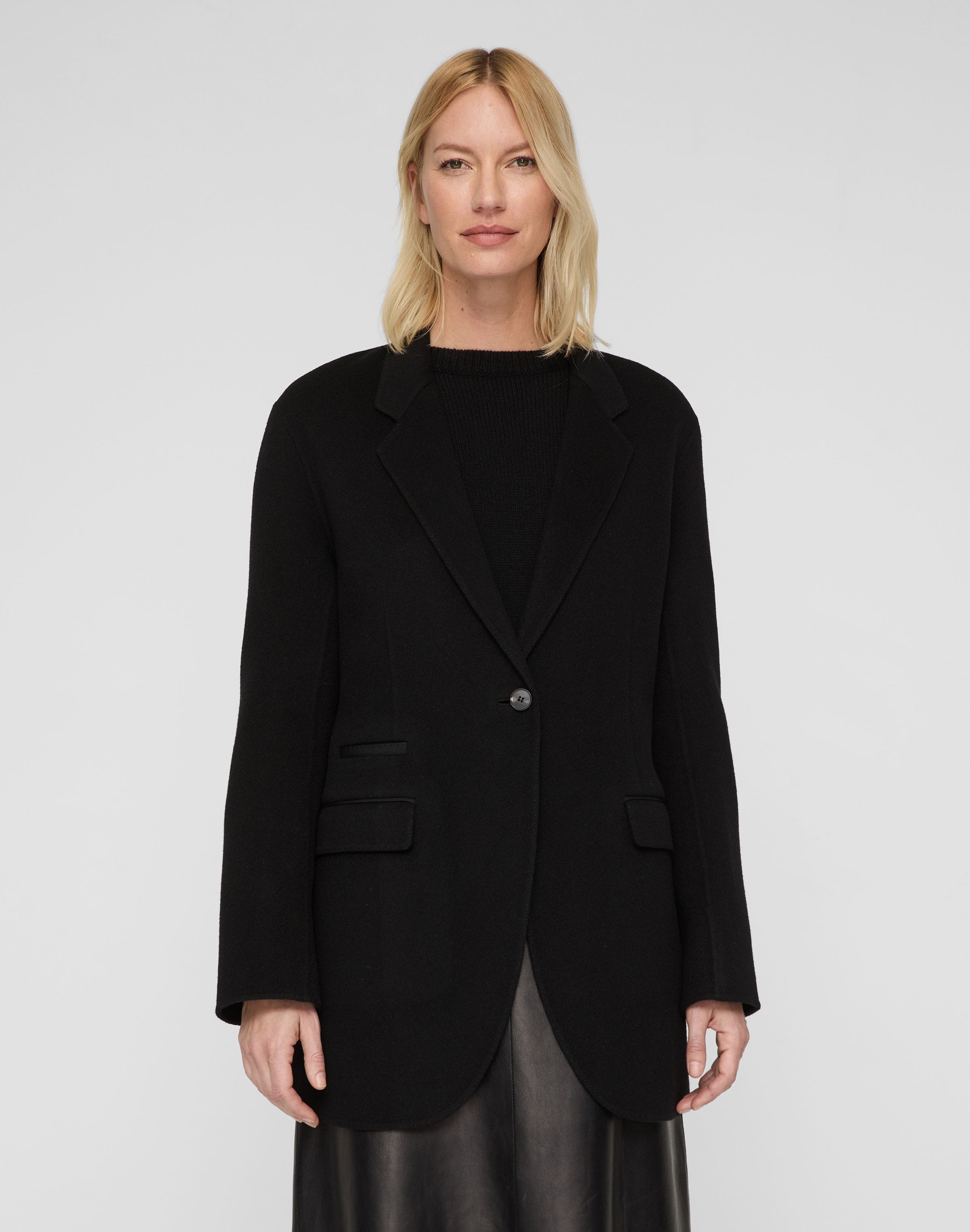 Wool-Cashmere Double Face Neapolitan Jacket