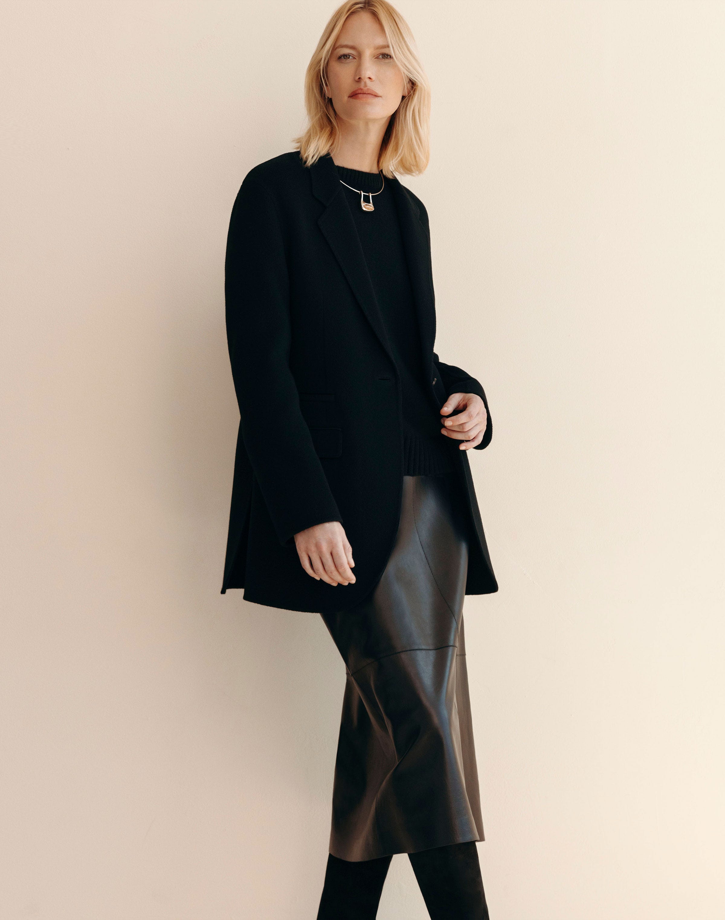 Wool-Cashmere Double Face Neapolitan Jacket