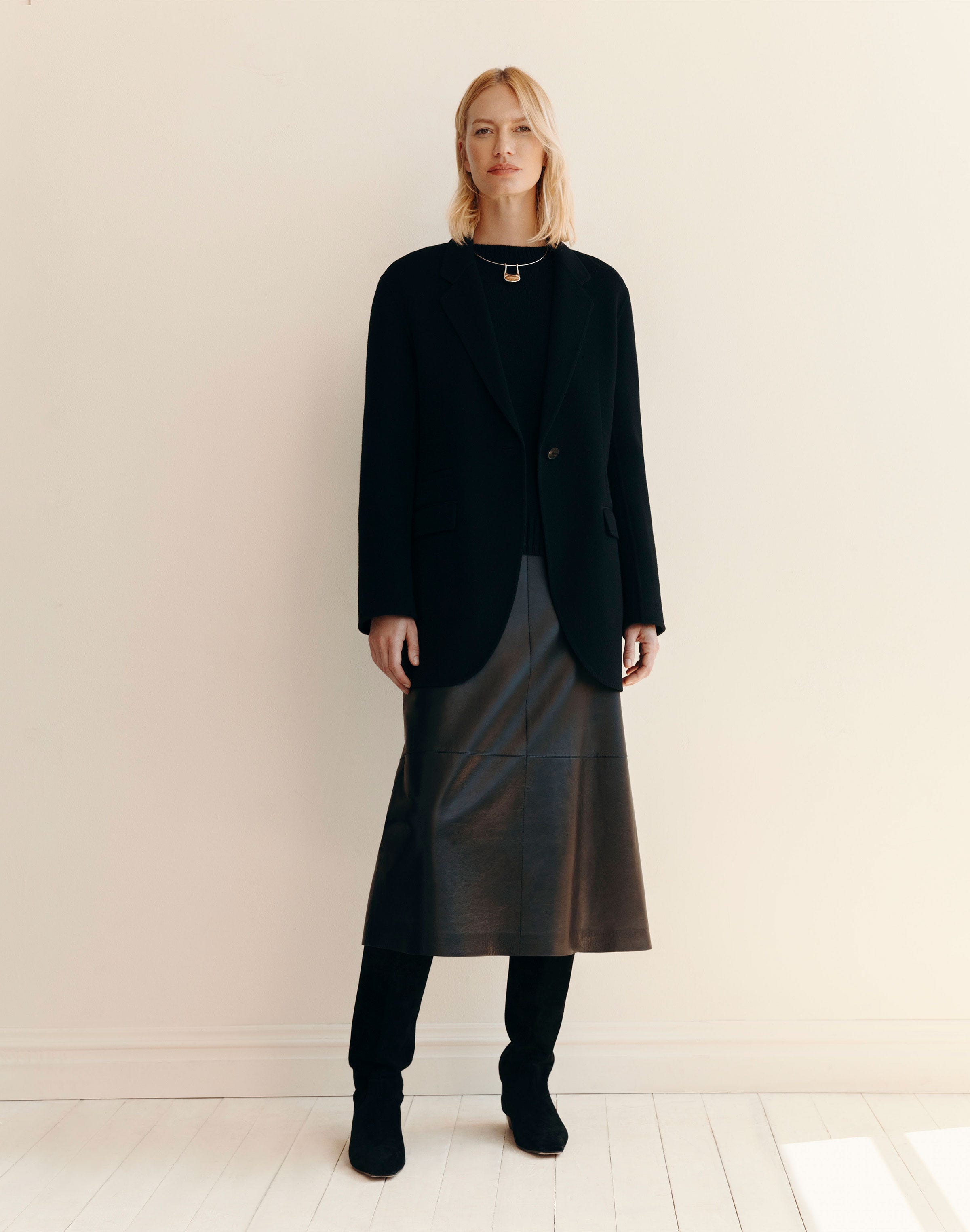 Wool-Cashmere Double Face Neapolitan Jacket