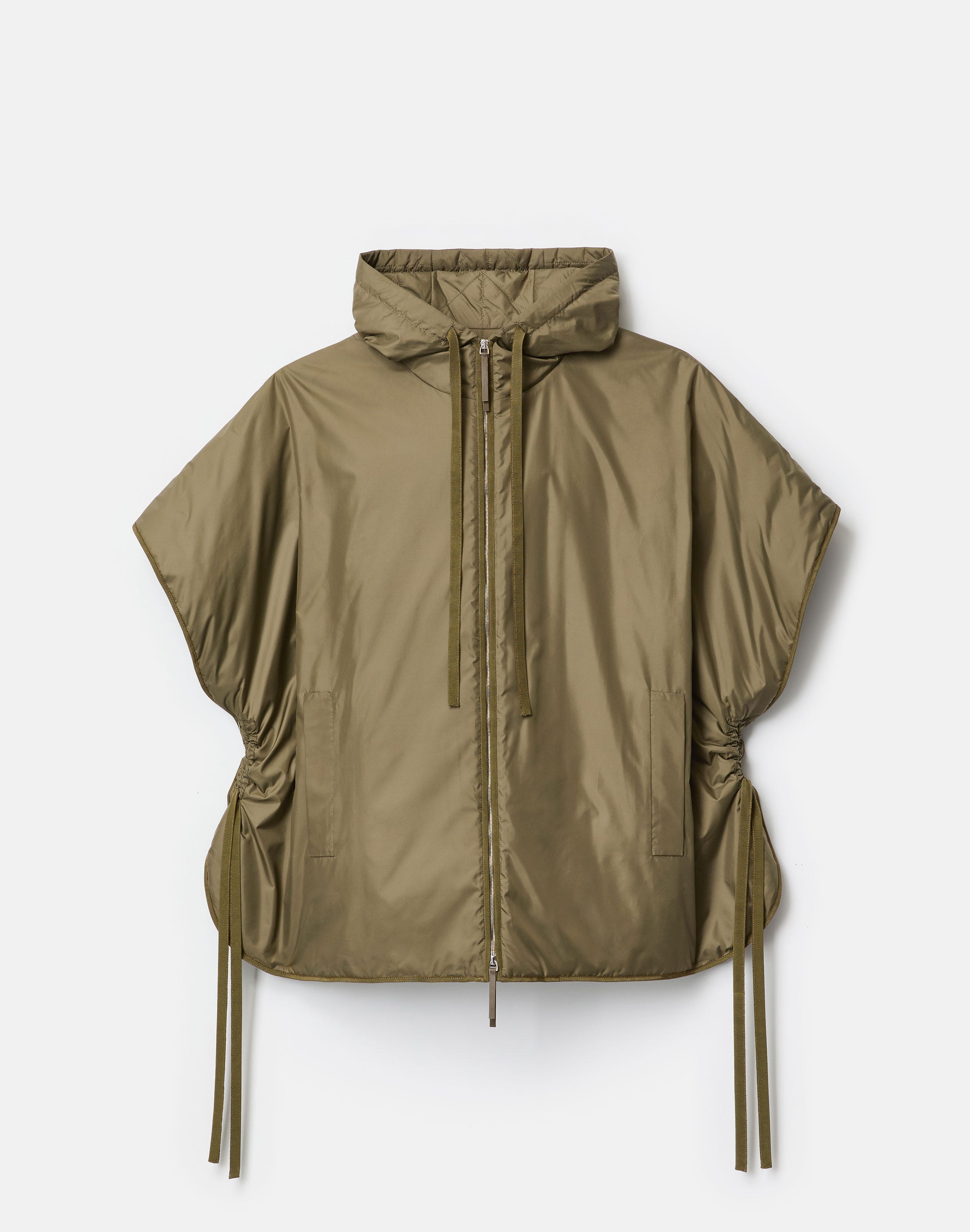 Recycled Tech Hooded Cape