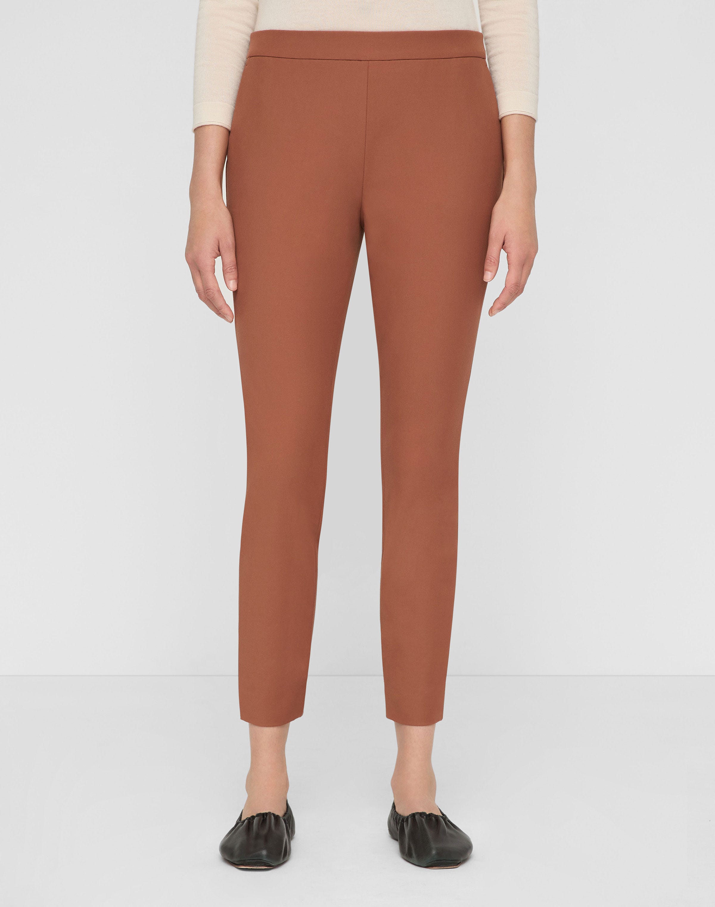 Italian Techno Stretch Twill Cropped Murray Pant