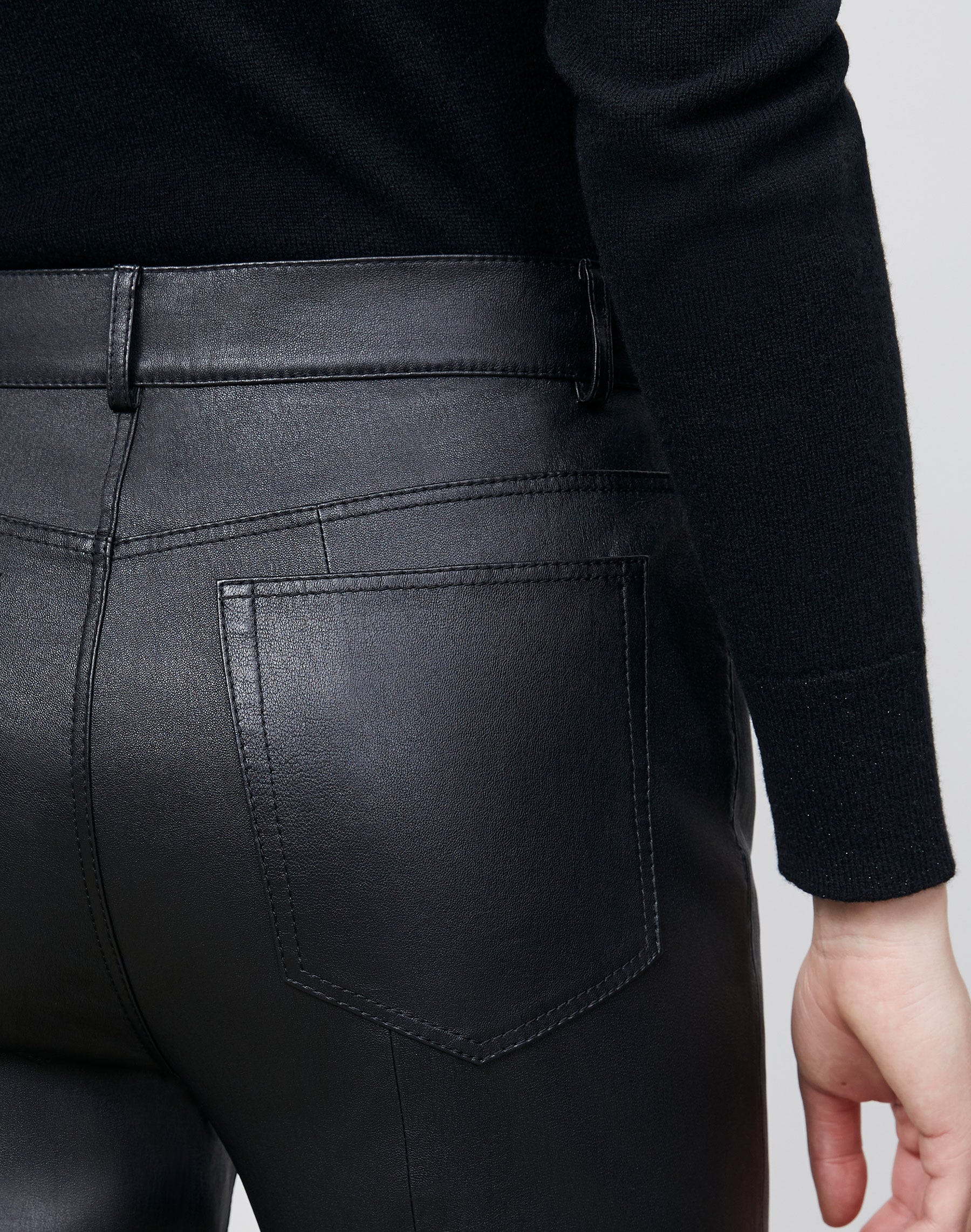 Reeve Pant In Silky Stretch Nappa