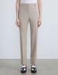 Abaca-Cotton Twill Clinton Ankle Pant