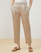 Ashland Cropped Pant In Aria Linen