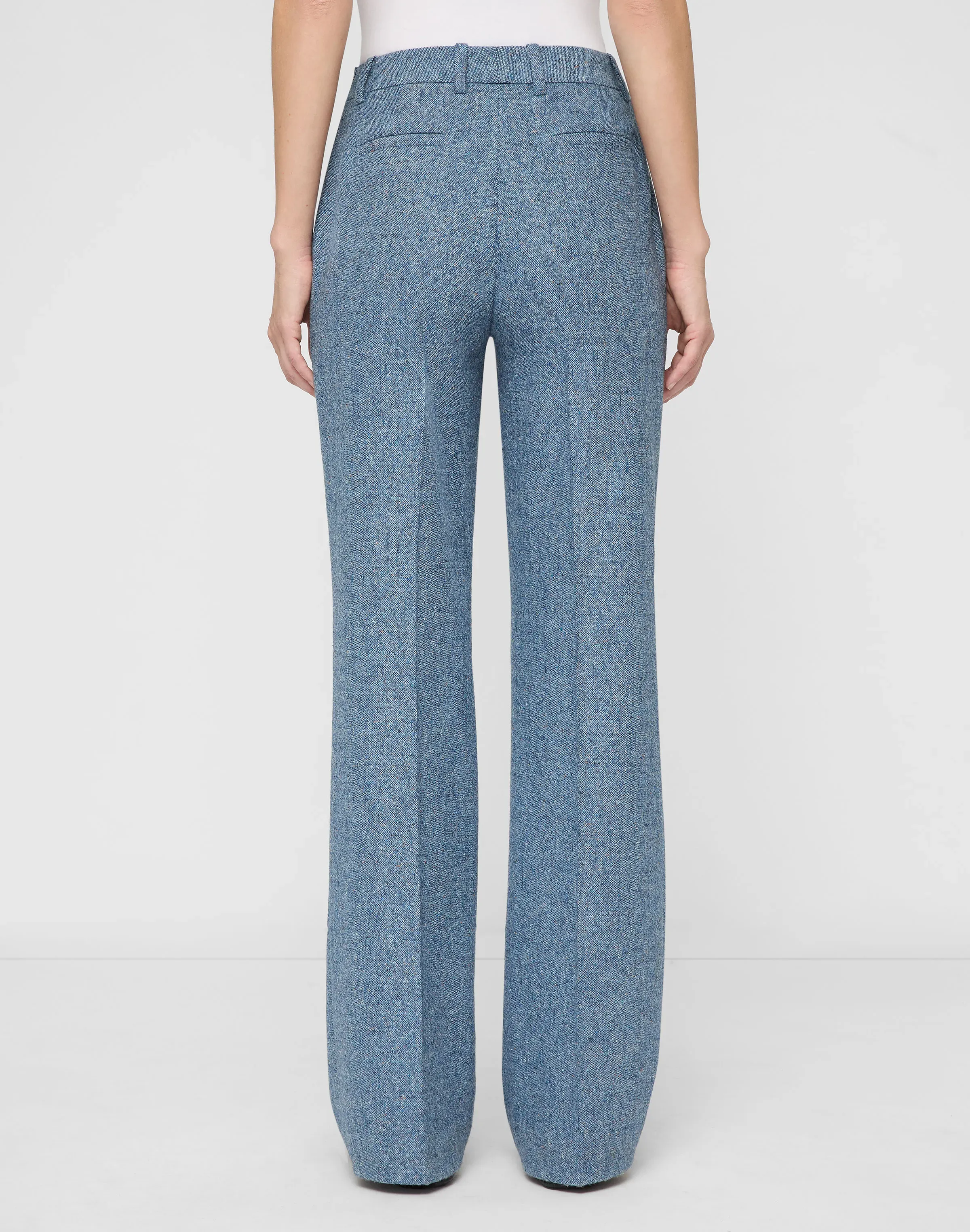 Petite Donegal Tweed Gates Pant