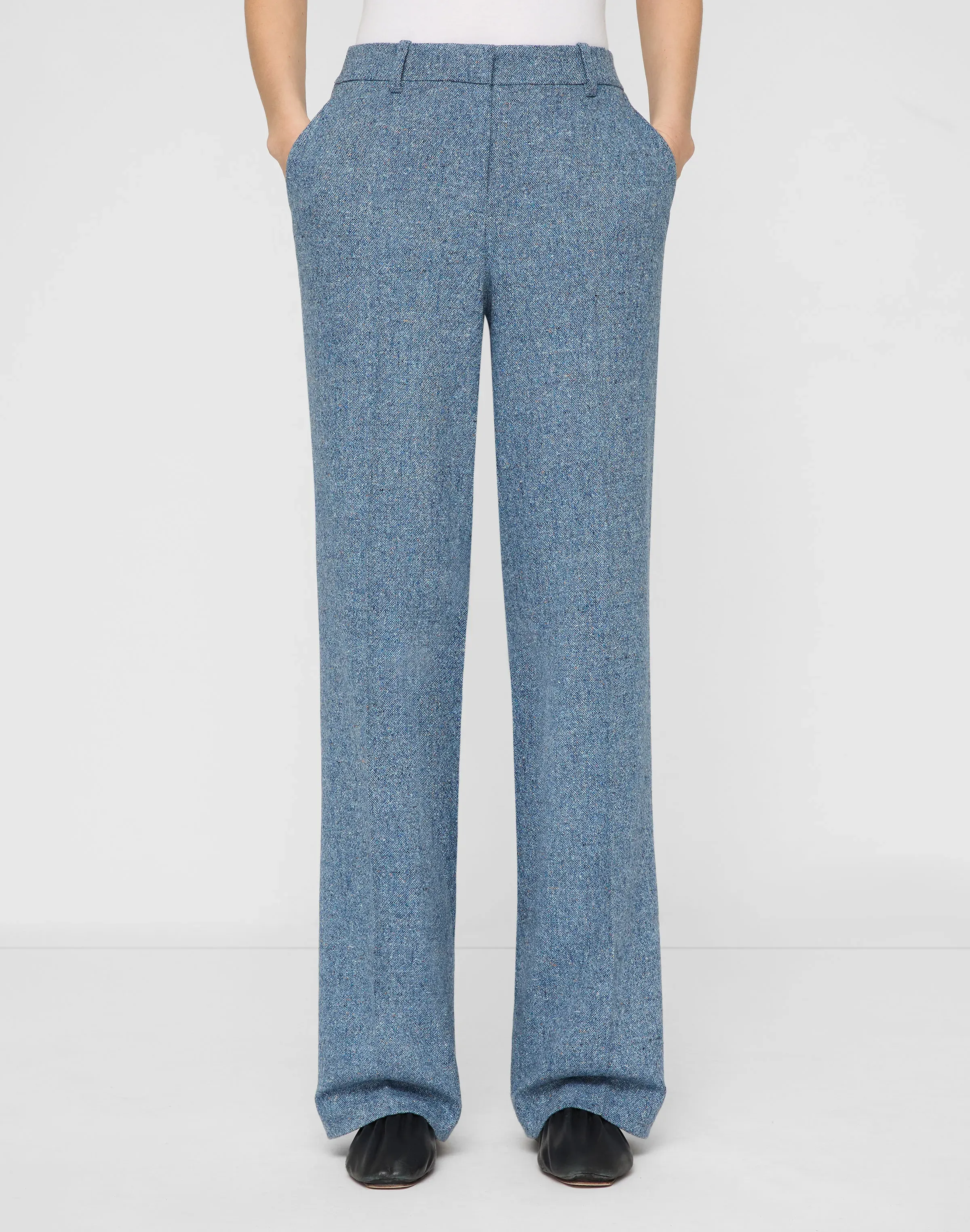 Petite Donegal Tweed Gates Pant