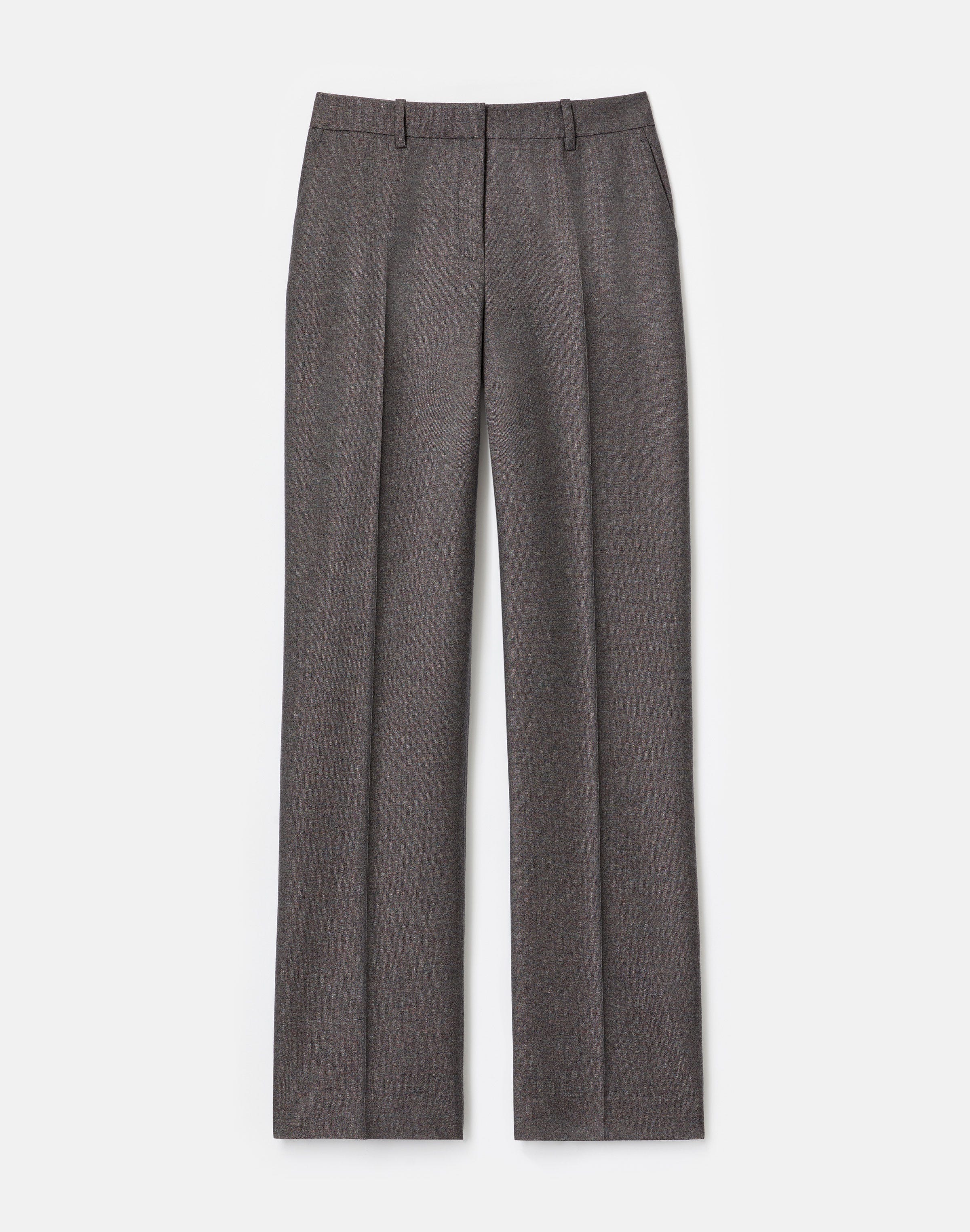 Pixelated Wool Twill Gates Pant