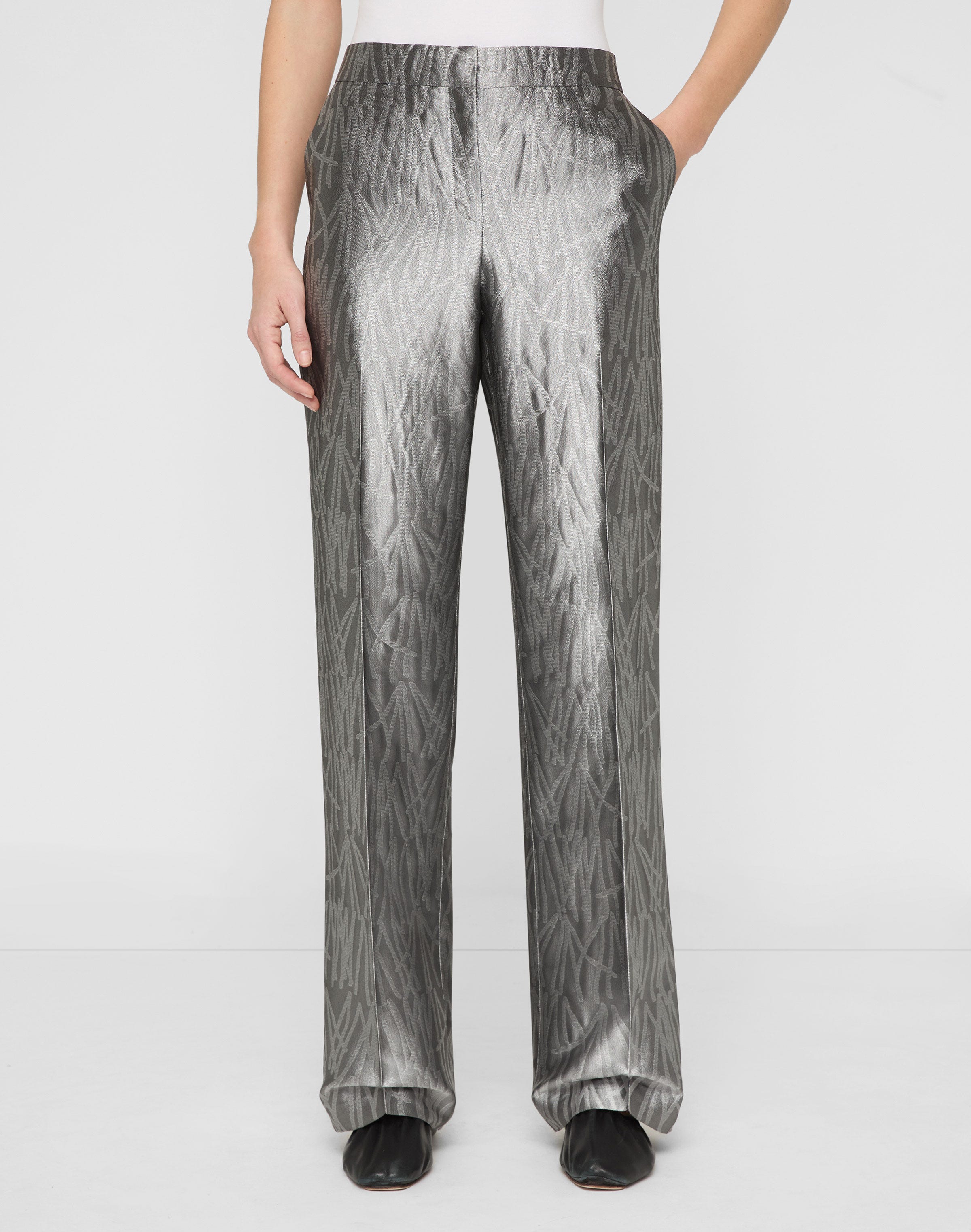 Tassel Jacquard Gates Pant