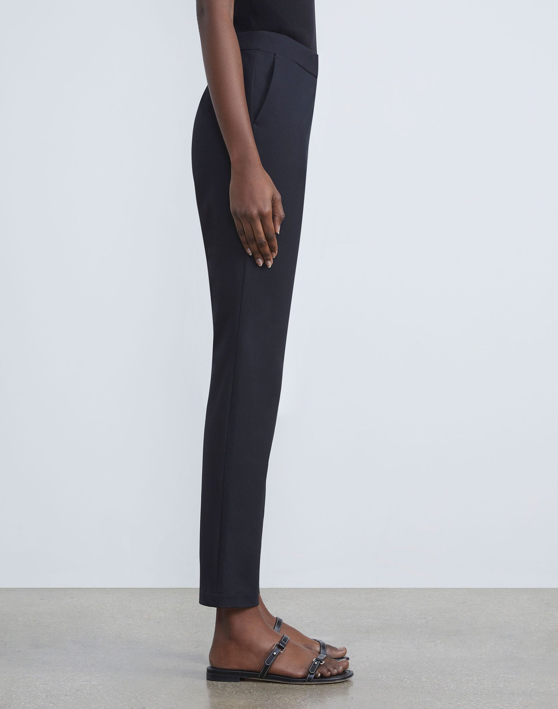 Techno Stretch Twill Manhattan Skinny Ankle Pant