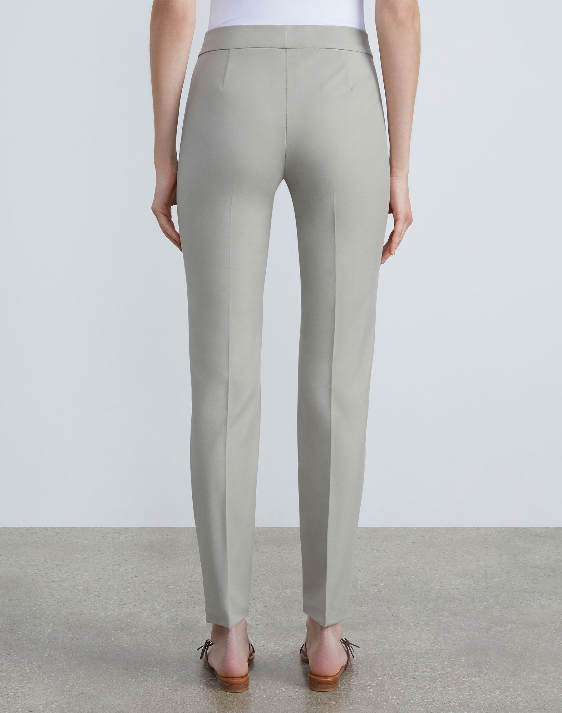 Petite Techno Stretch Twill Manhattan Skinny Ankle Pant