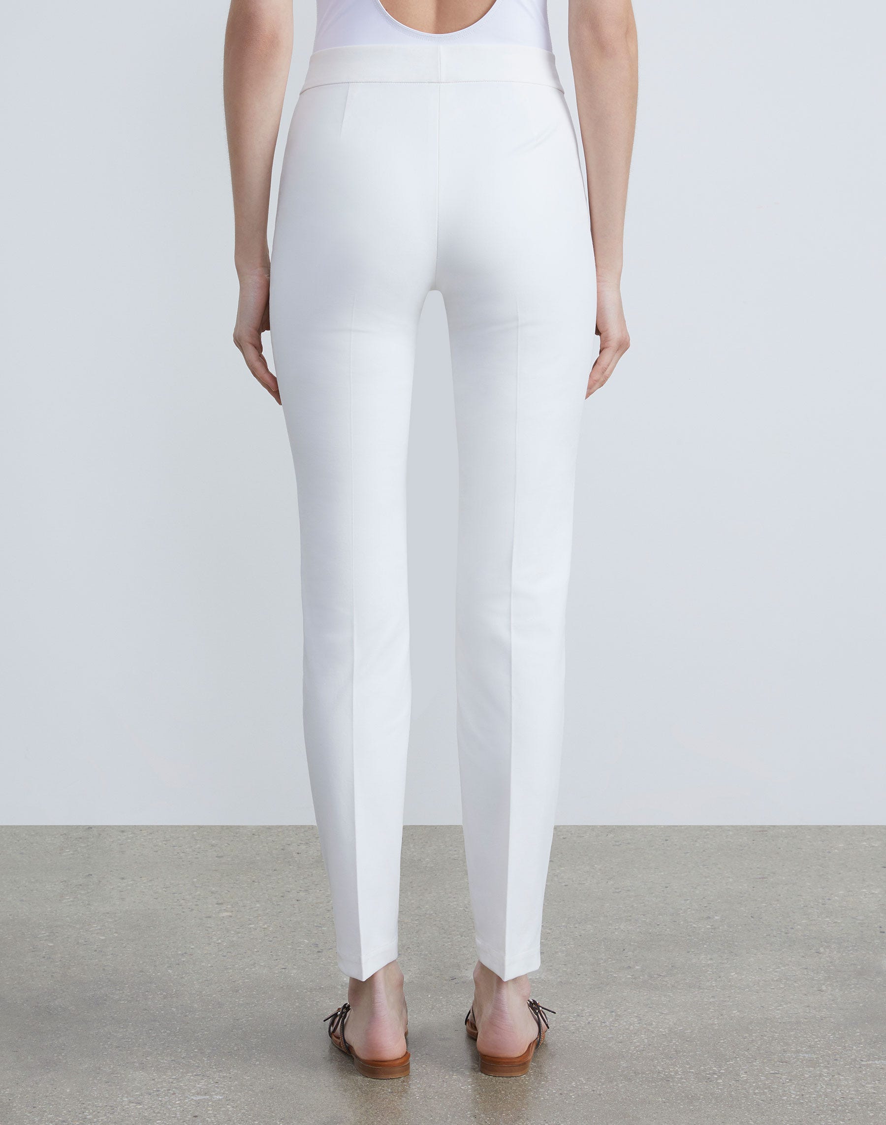 Petite Techno Stretch Twill Manhattan Skinny Ankle Pant