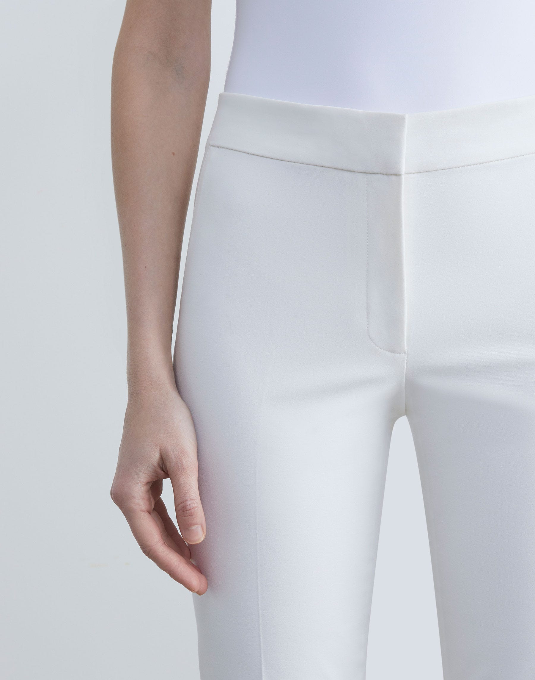 Petite Techno Stretch Twill Manhattan Skinny Ankle Pant