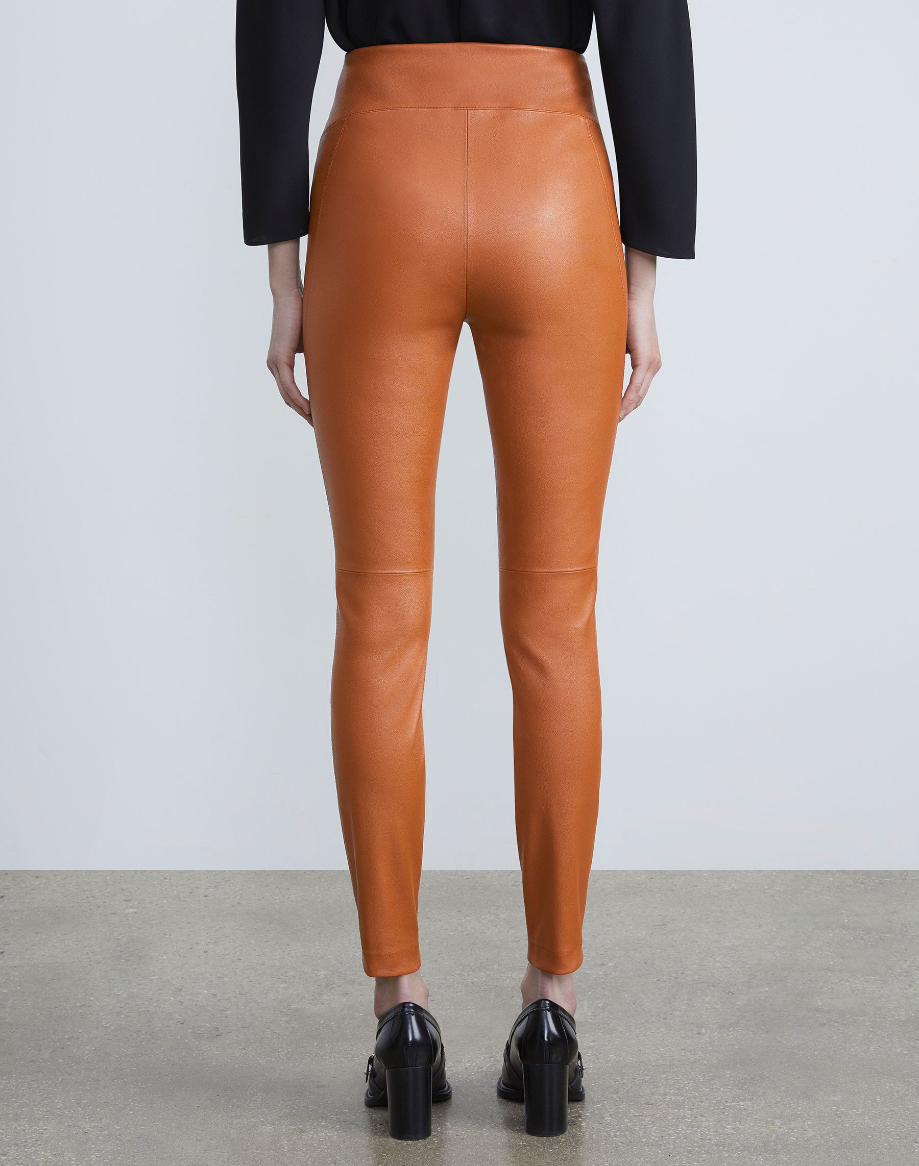 Stretch Nappa Leather Greenwich Legging