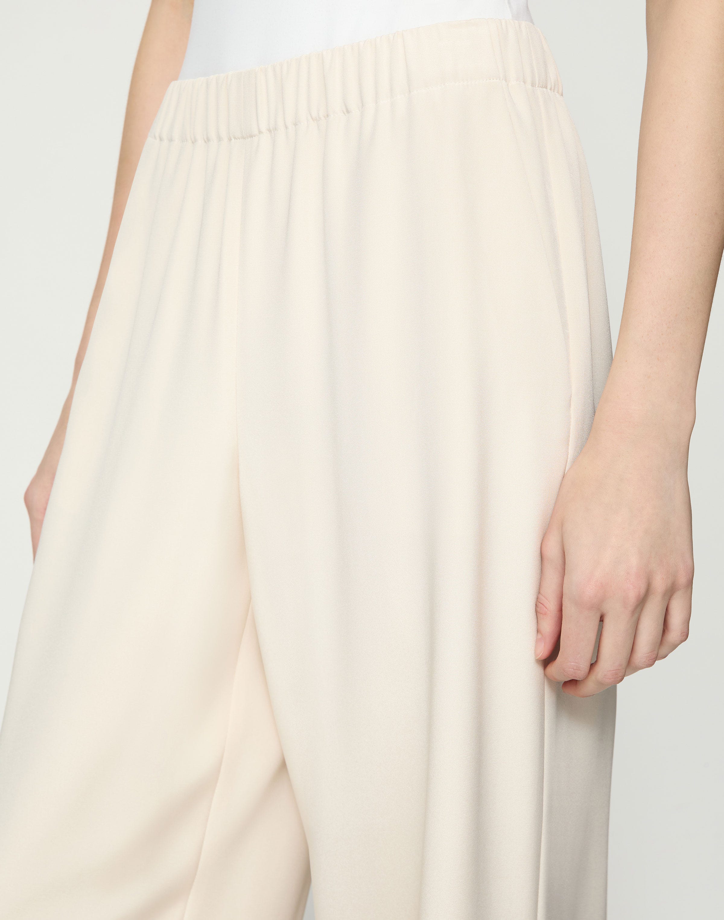 Organic Silk Crepe De Chine Perry Pant
