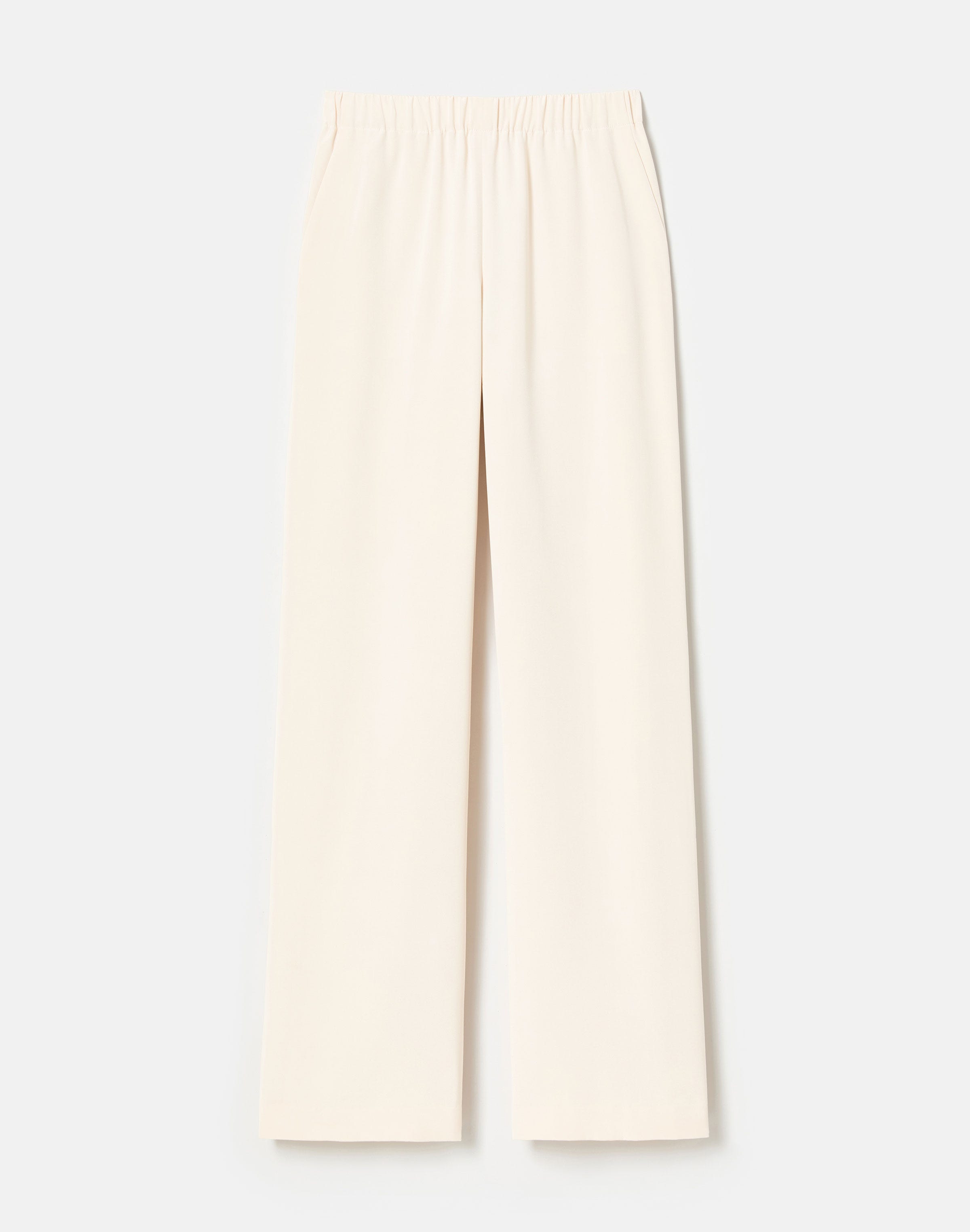 Organic Silk Crepe De Chine Perry Pant