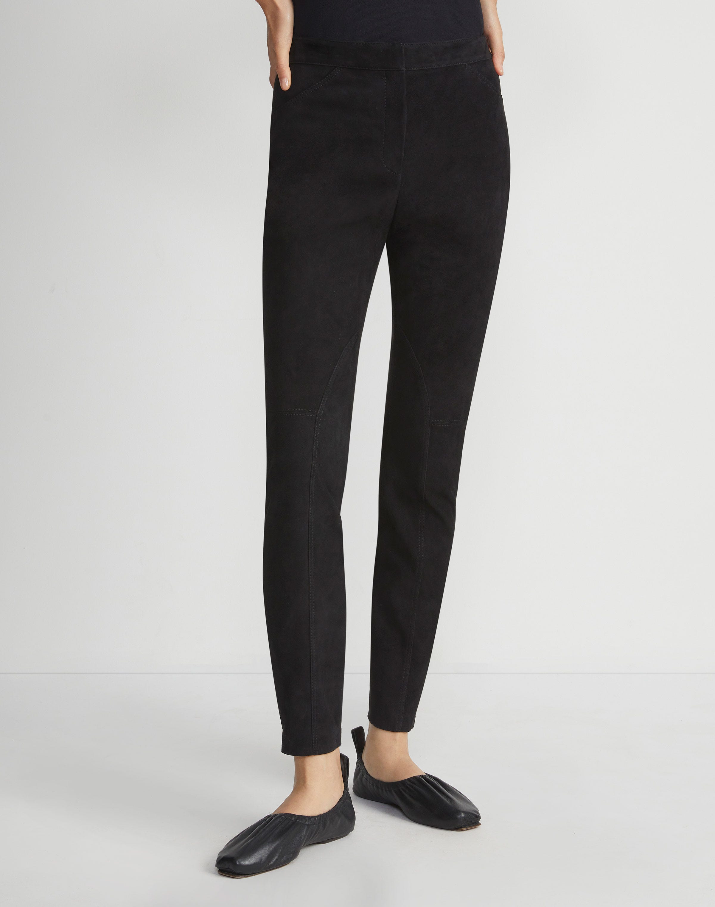 Stretch Suede Leonard Legging