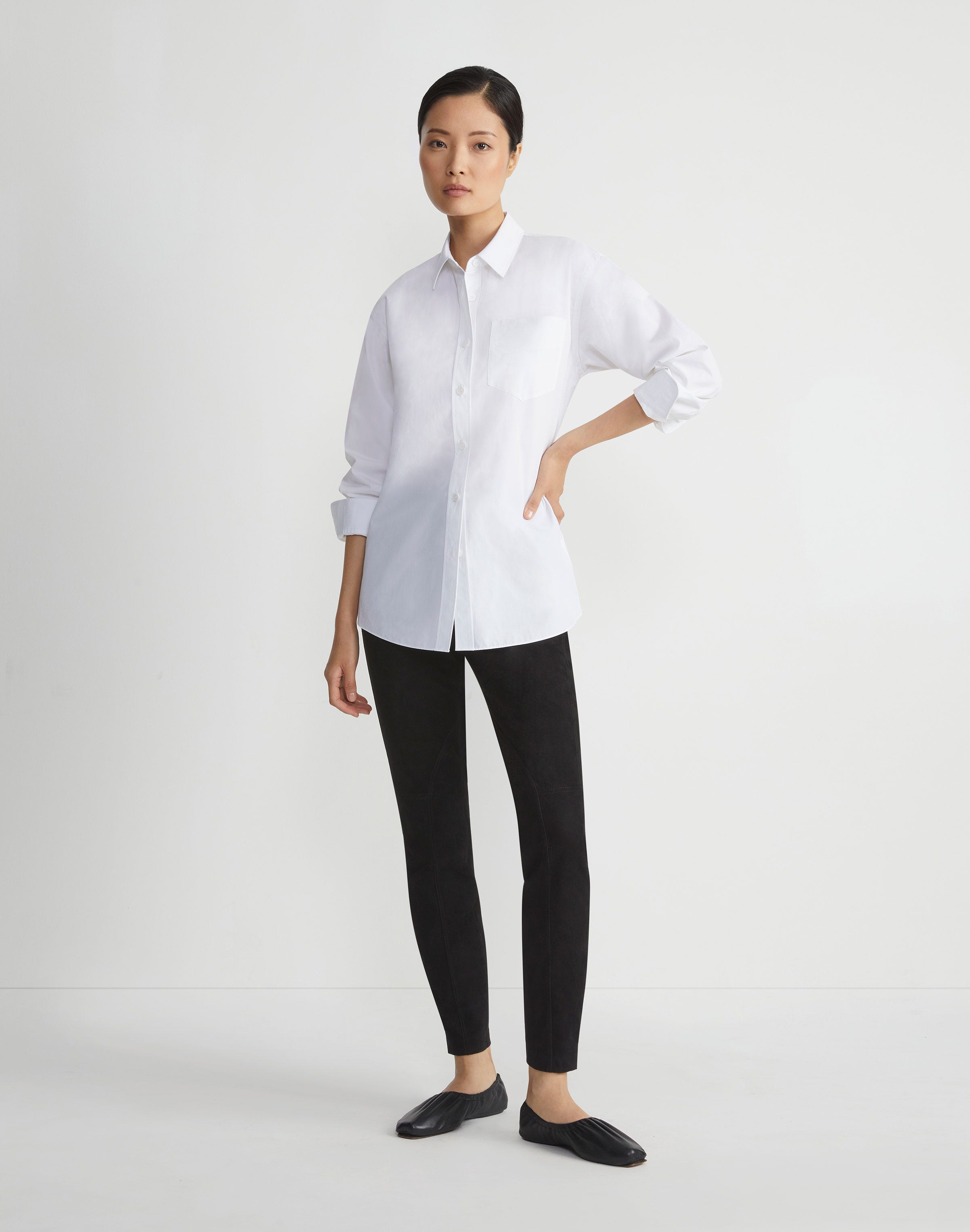 Stretch Suede Leonard Legging