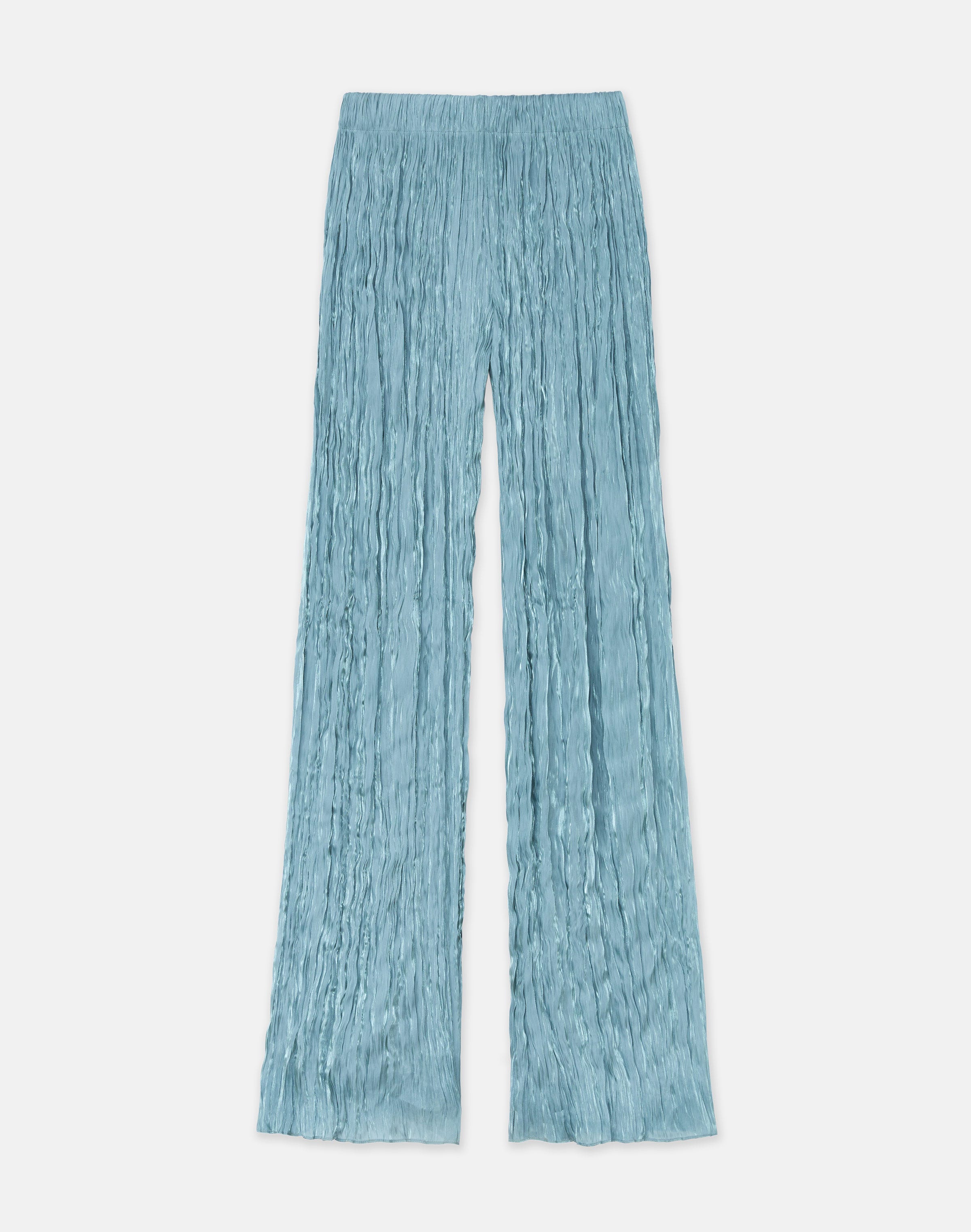 Iridescent Twill Plissé Parkside Pant