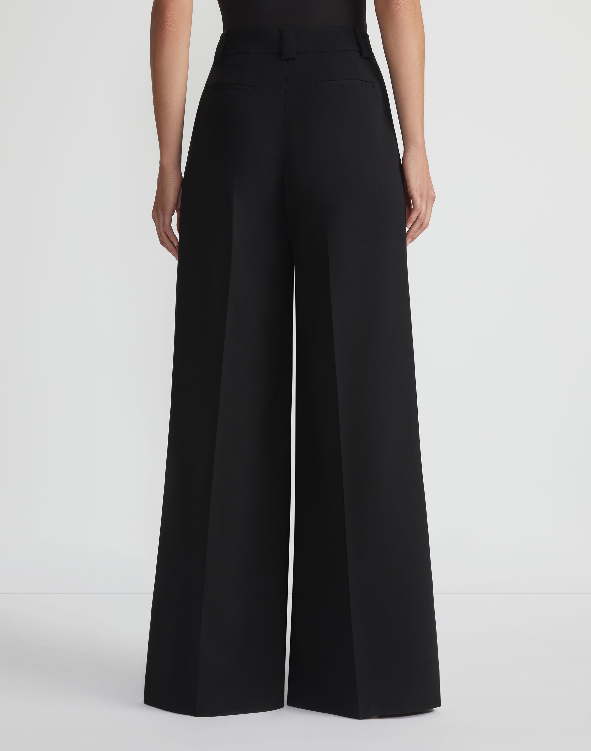 Responsible Finesse Crepe Wyatt Wide Leg Pant