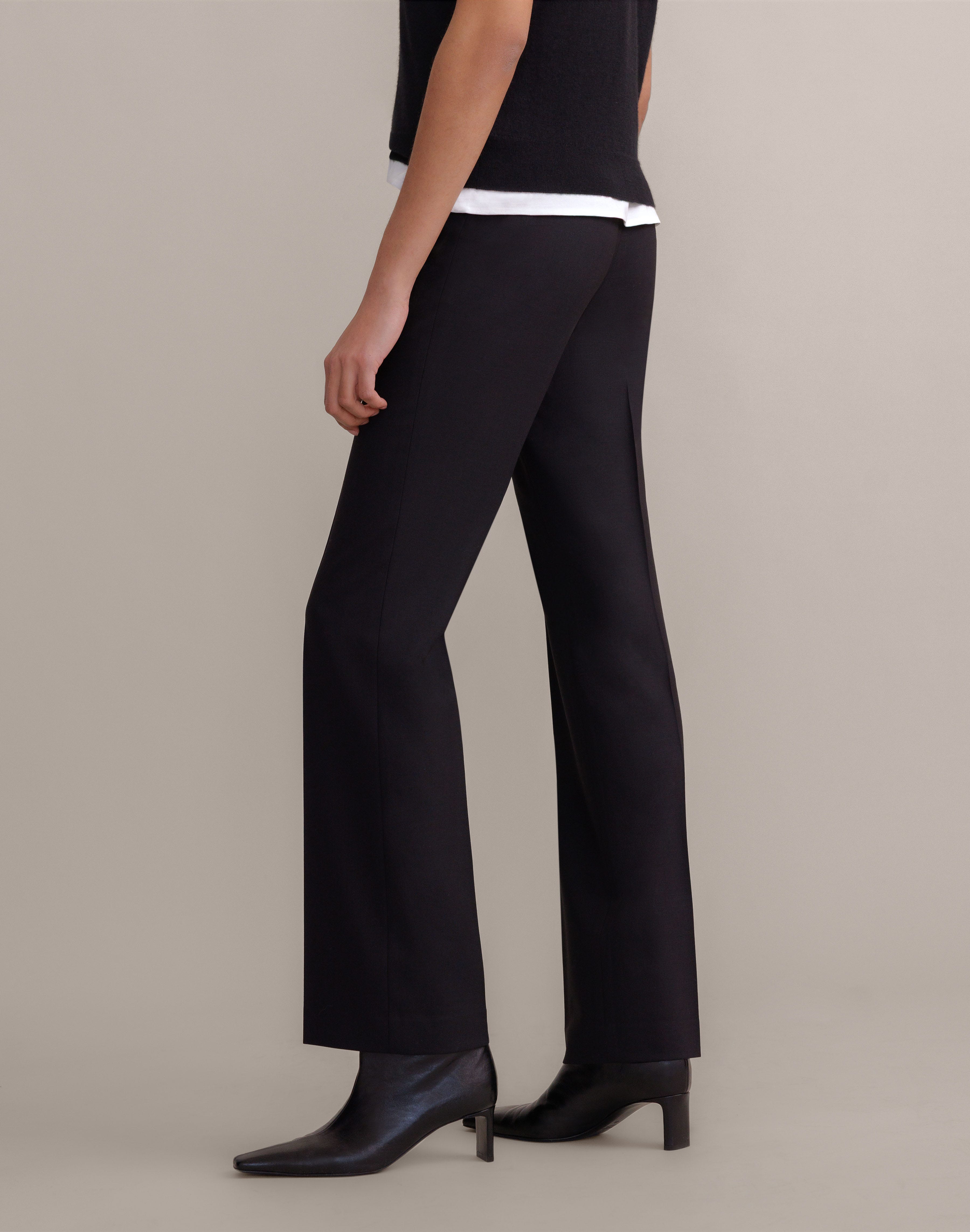 Plus-Size Responsible Stretch Wool Reade Straight Leg Pant