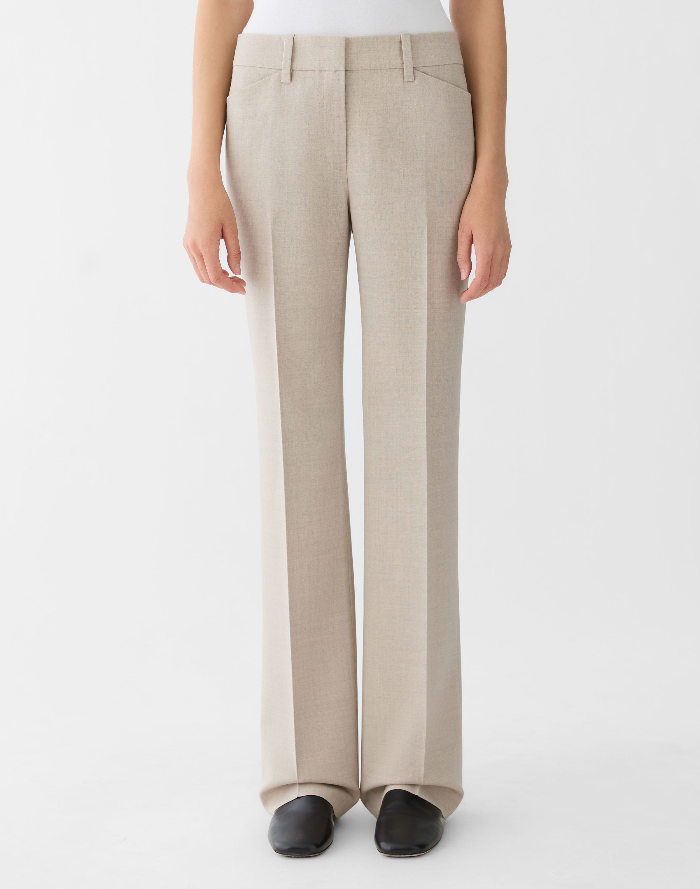 Responsible Stretch Wool Reade Straight Leg Pant
