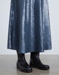 Nelya Bias Skirt In Sequin Chiffon