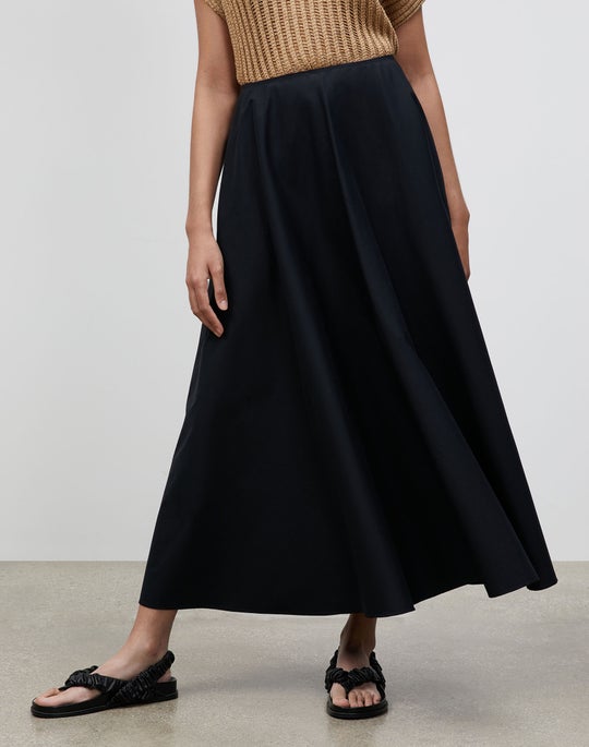 Helena Skirt In Classic Stretch Cotton
