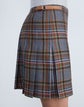 Tartan Plaid Virgin Wool Kilt Skirt