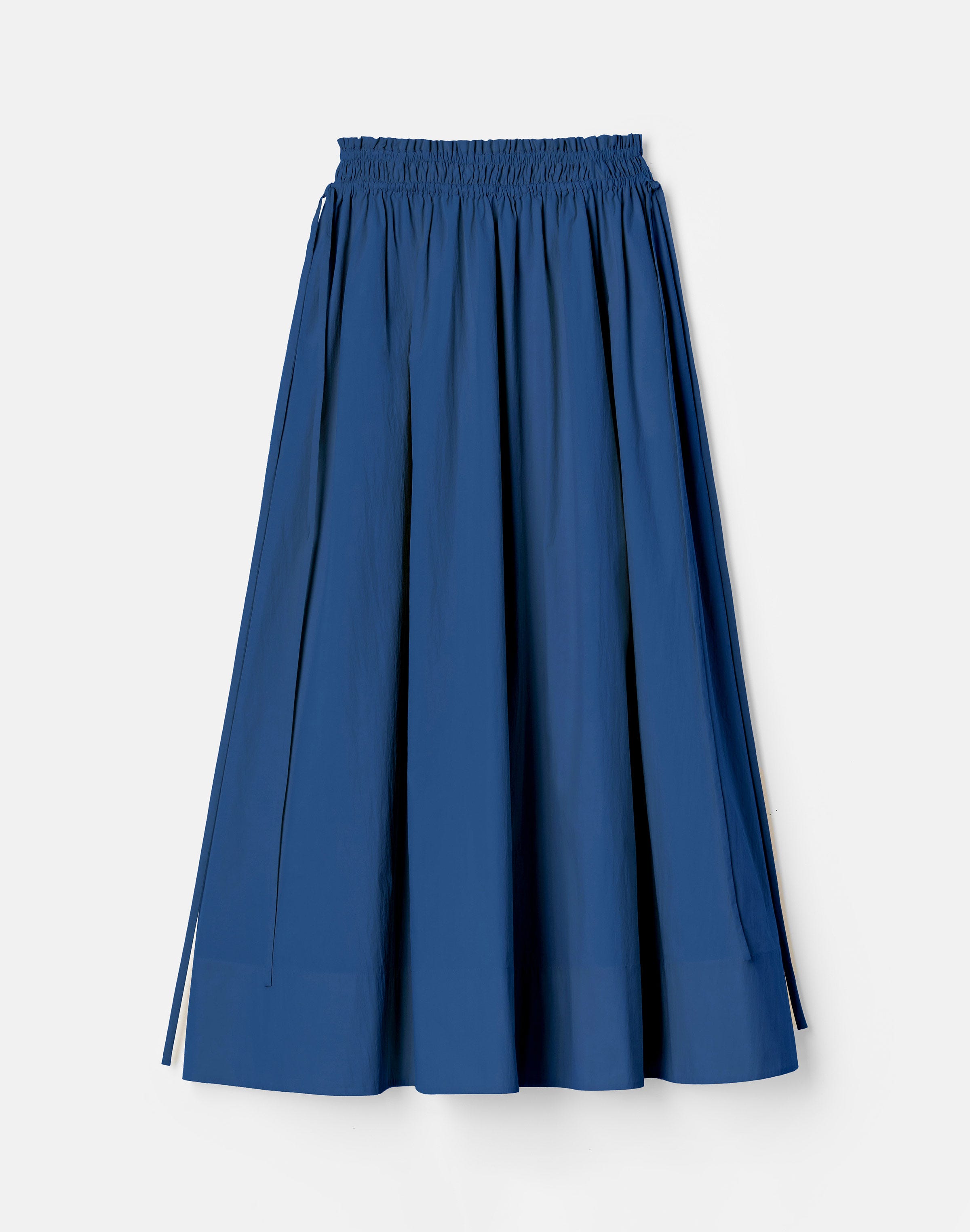 Travel Cotton Gathered Waist Skirt